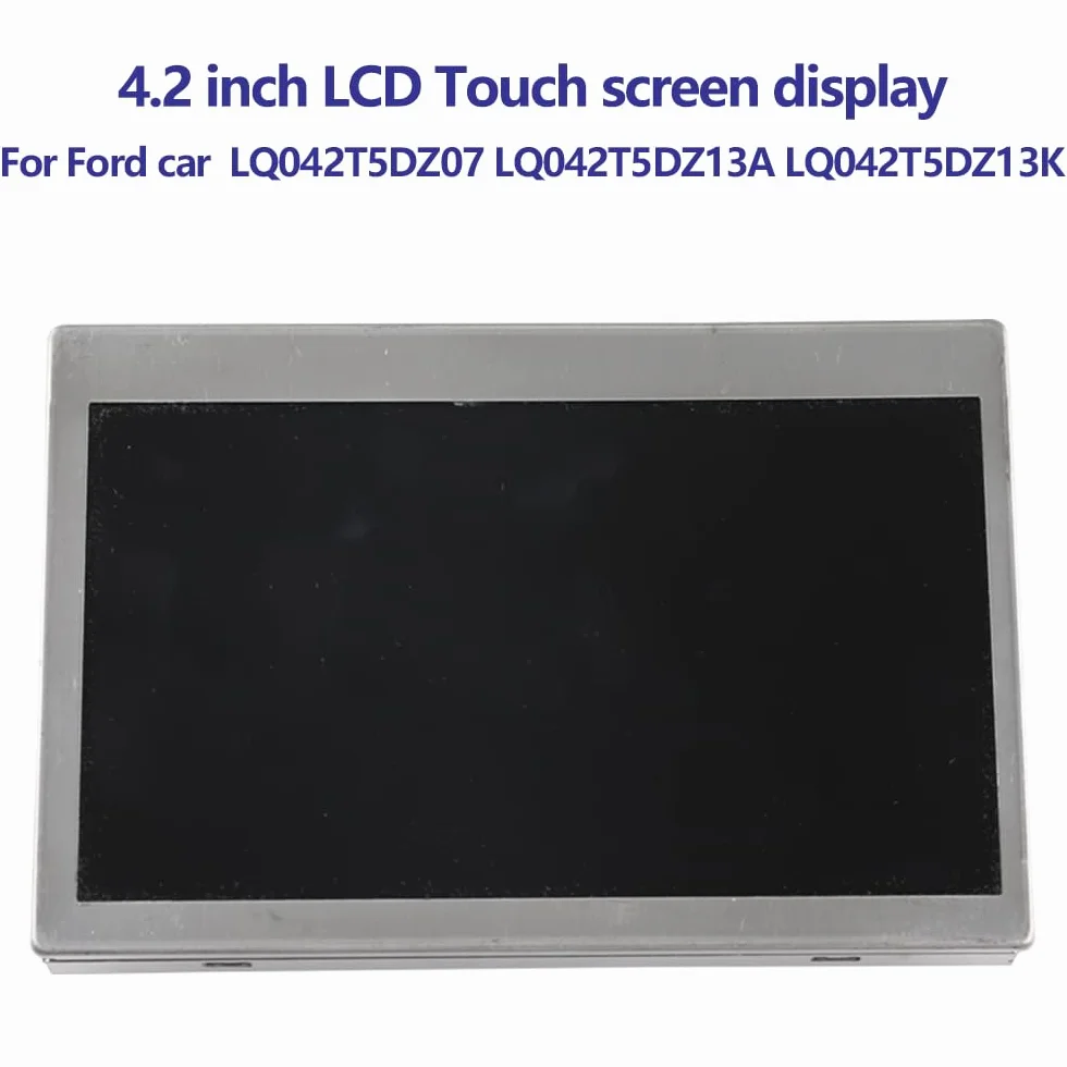 LADYSON Schermo LCD a colori per LQ042T5DZ11 LQ042T5DZ13 ALQ042T5DZ13K ALQ042T5DZ13A, adatto per Ford Escape Focus Edge Explorer 2016-2019 4,2 pollici di ricambio