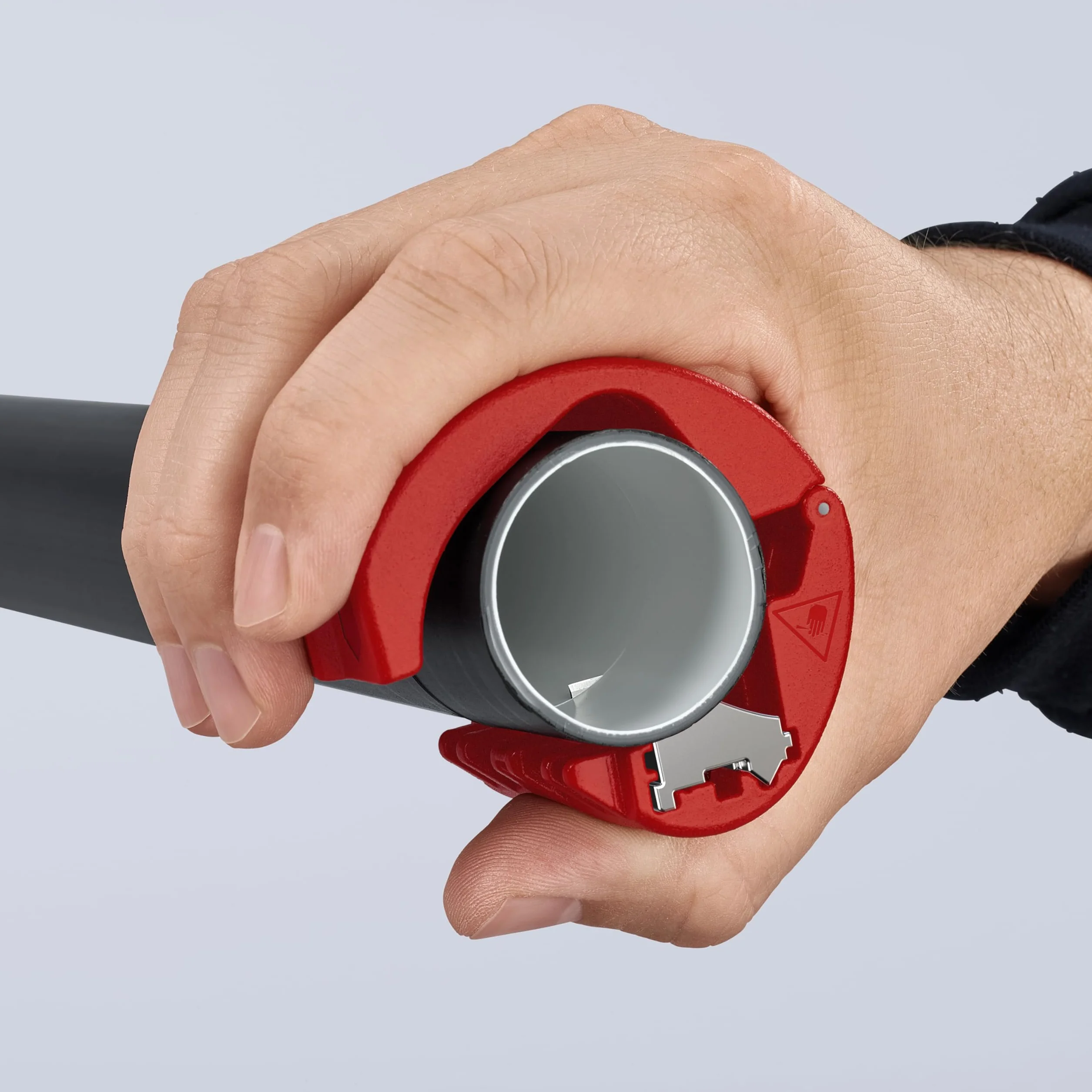 KNIPEX BiX Tagliatubi 72 mm 90 22 10 BK per tubi di plastica e manicotti di tenuta