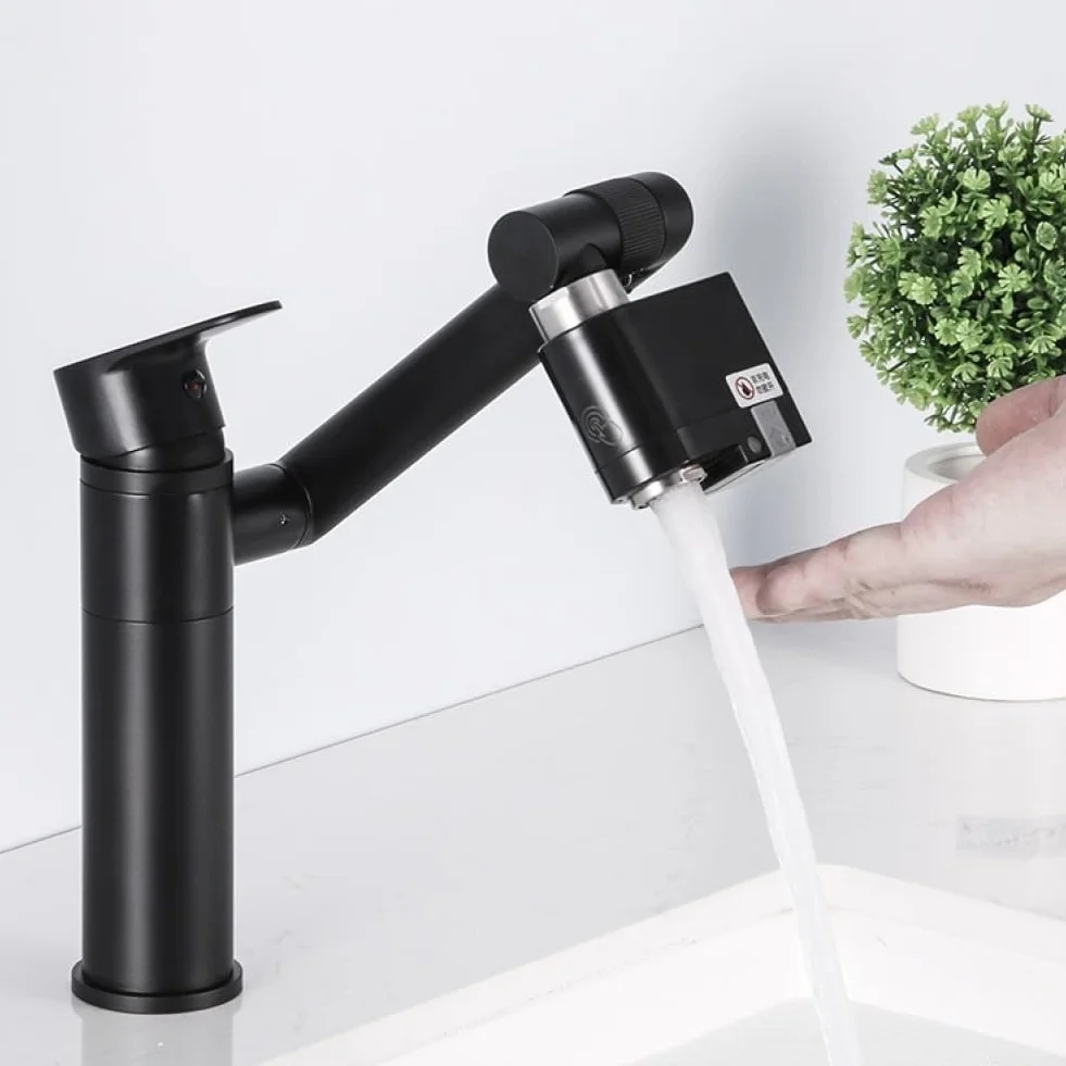 Rubinetto con sensore intelligente a infrarossi IPX6, 2 modalità di flusso