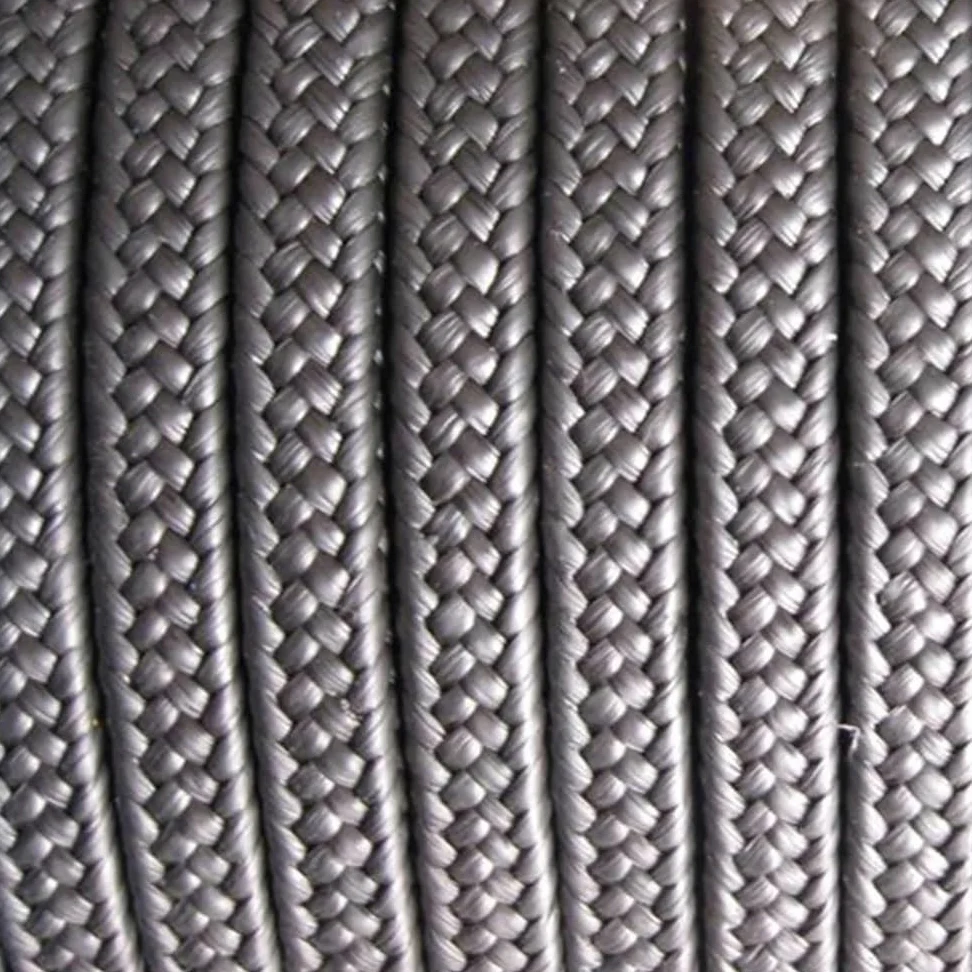 Corda in fibra di vetro per stufe, Guarnizione in fibra intrecciata Baderna in grafite a basso attrito, dimensioni multiple 4x4-12x12mm, 2m/5m | 5MX12MMX12MM