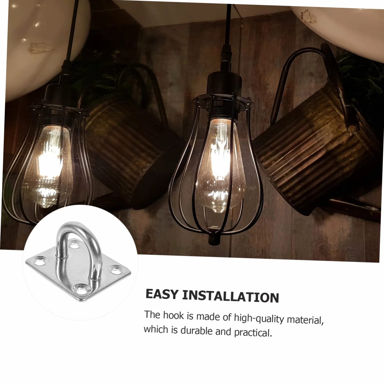 Alipis 3 Set Appendiabiti Da Soffitto Multiuso Dovere Sospeso Gancio A Soffitto Gancio Portaborse Gancio Per Lampadari Gancio Da Soffitto Multiuso Ganci Da Soffitto Affidabili 4 Pezzi*3