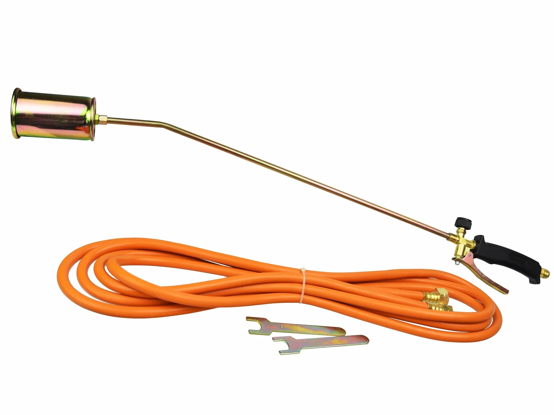 Saldatore a gas 58kW cannello 60mm leva lunga 85 cm