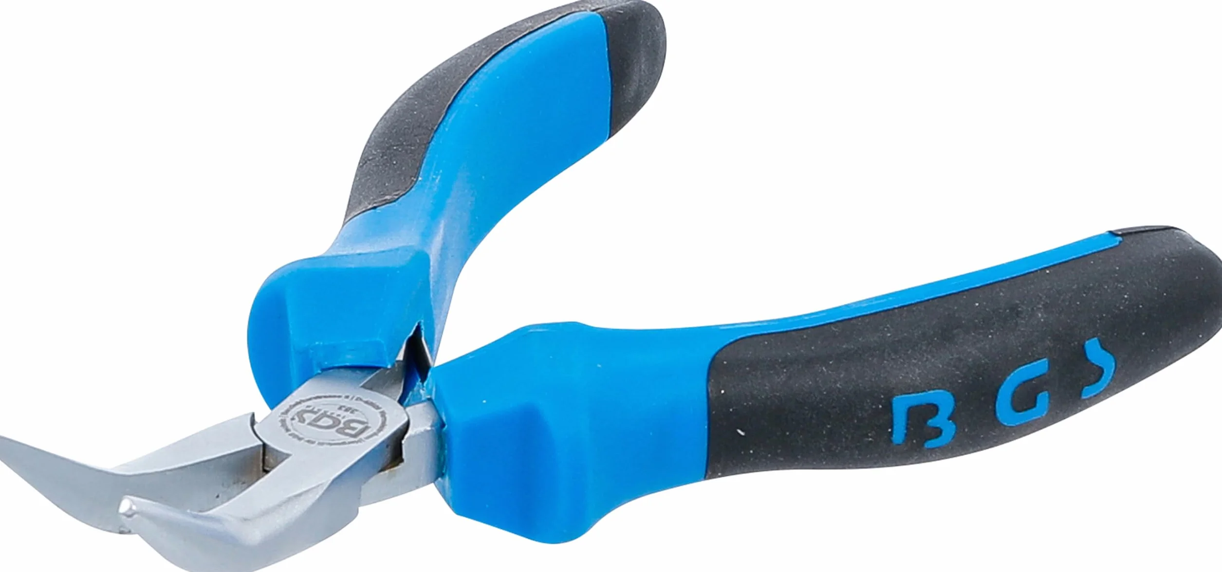 BGS 383 Pinza di precisione curva 138 mm