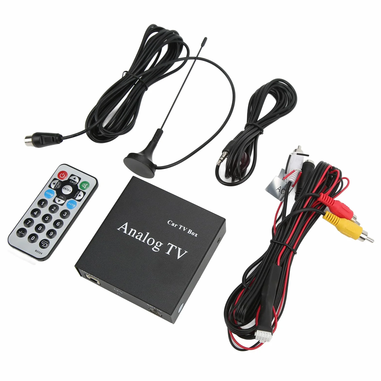 Ricevitore del segnale TV analogico, sintonizzatore TV analogico per auto a trasmissione stabile per accessori video auto