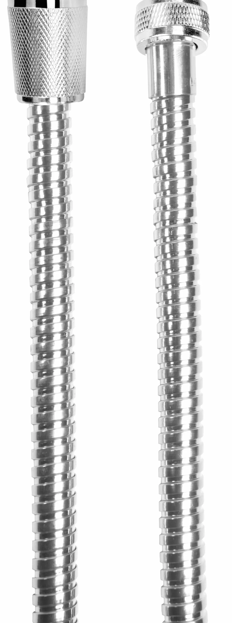 Cornat TECBW3323 - Tubo flessibile per doccia, lunghezza 50 cm, in acciaio inox cromato, estremamente resistente, attacco da 1/2", cromato, tubo per doccia, tubo di ricambio per doccia e vasca da