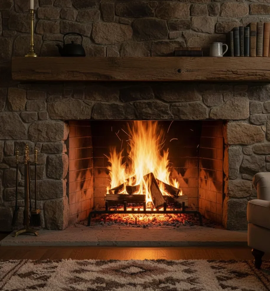 Legna da ardere Rovere Secca, 10 kg, Legna da 25 cm, Camino, Braciere, Pizza, Barbecue con 3 accendini naturali