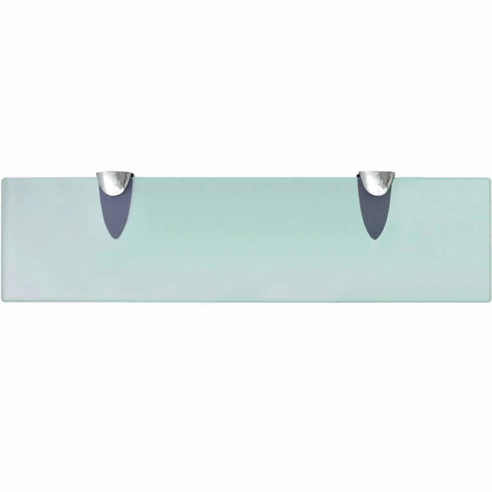 Scaffalatura, mensole da parete e sporgenze, in vetro, 40 x 10 cm, 8 mm