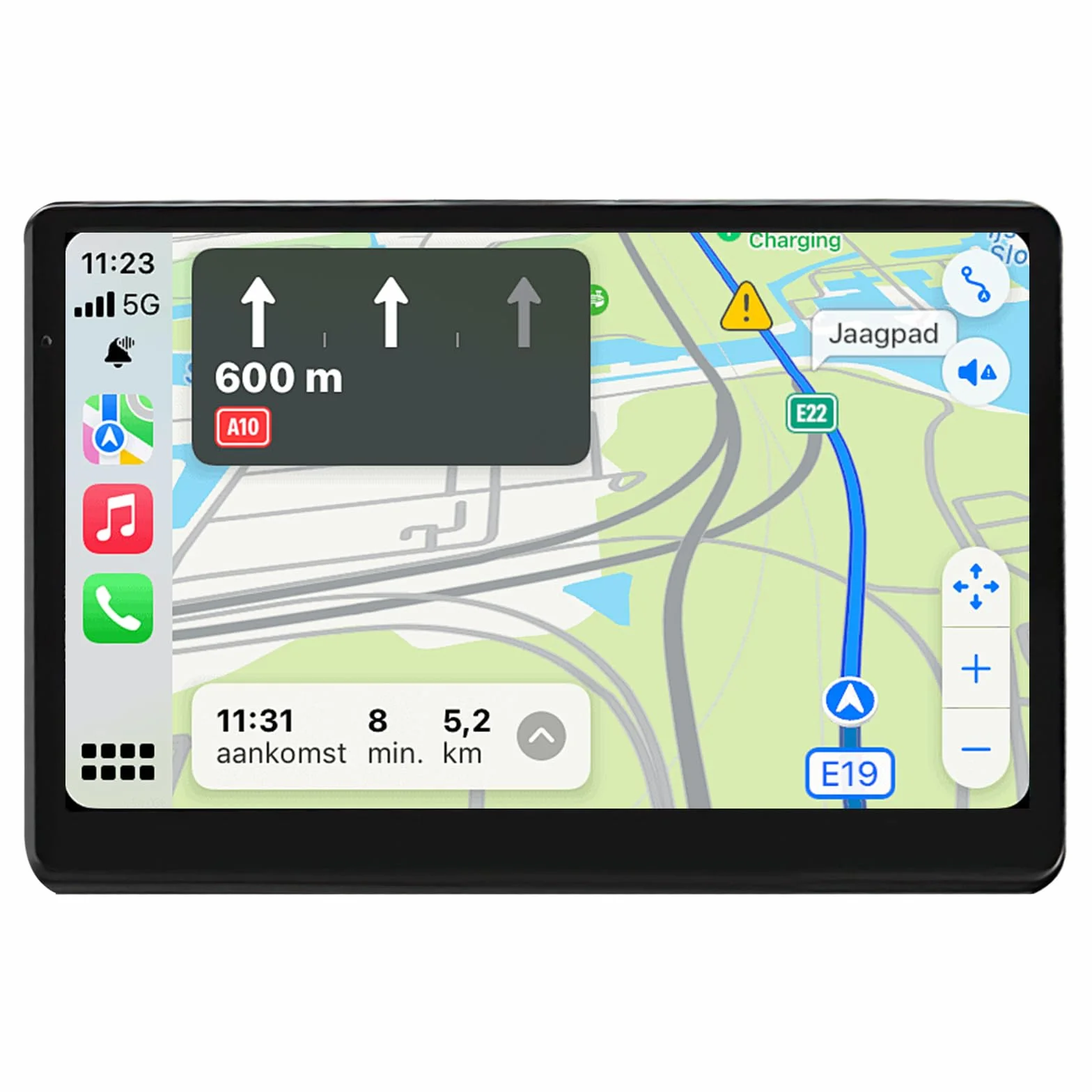 GPS 7 Pollice Navigazione Auto con HD Touch Screen, Multi-Languages Guida e Mappe EU, Info Traffico, per Camion Campeggio