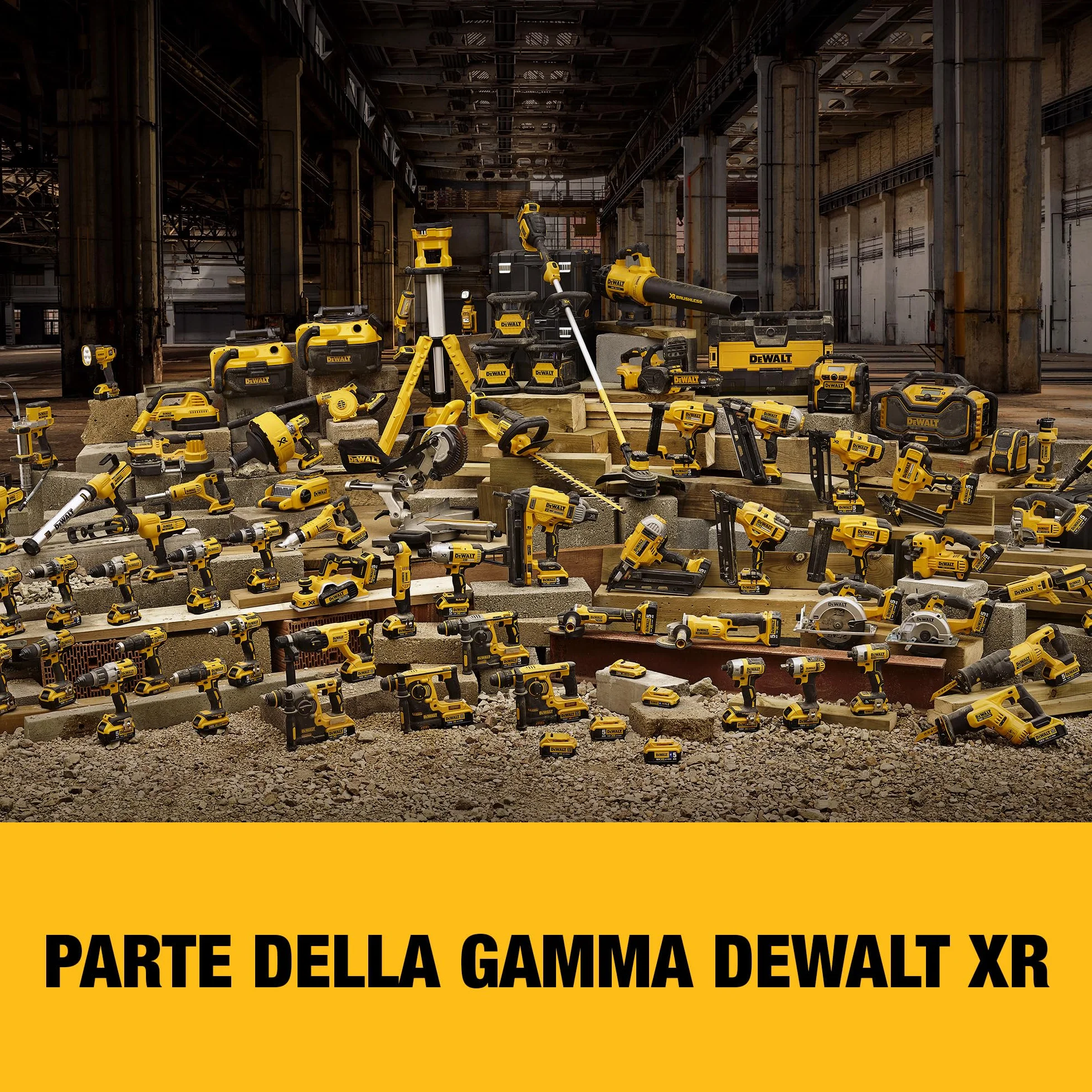 DEWALT Sega circolare 165mm a batteria XR, in valigetta TSTAK senza batteria e caricabatterie, 18V, DCS391NT-XJ