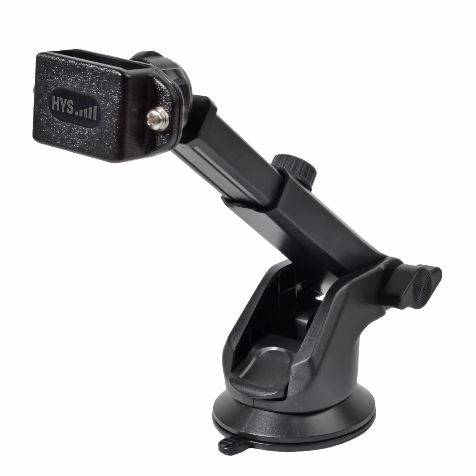 HYS Supporto per walkie talkie per auto, supporto radio a 2 vie, per cruscotto, parabrezza, finestra, radio a 2 vie, Compatibile con Baofeng Kenwood, Motorola Talkabout radio