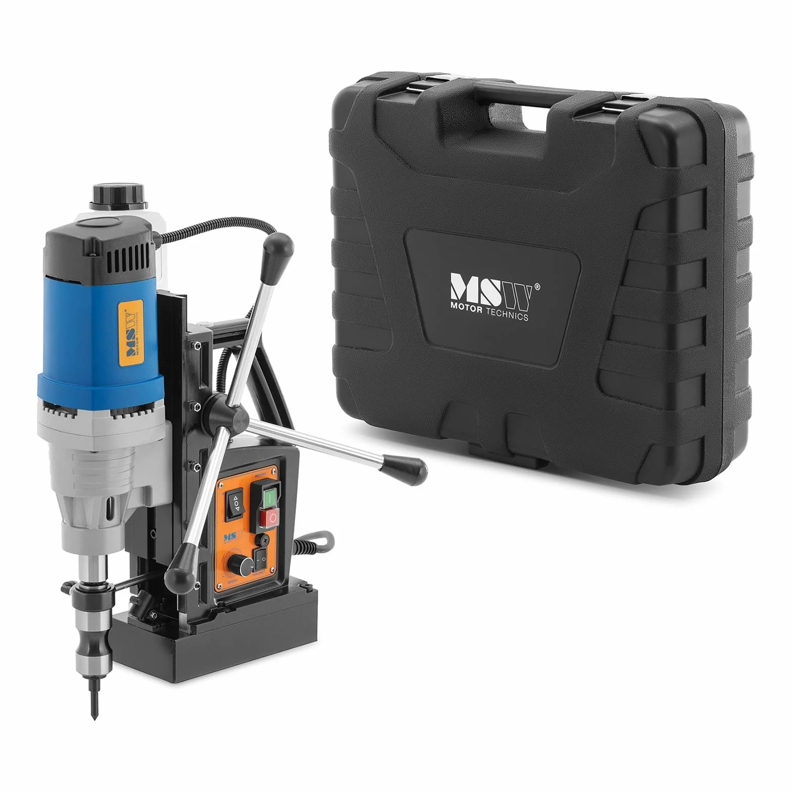 MSW MSW-MD32 LASER PRO Trapano magnetico 1300 W 475 giri/min codolo Weldon 19 mm