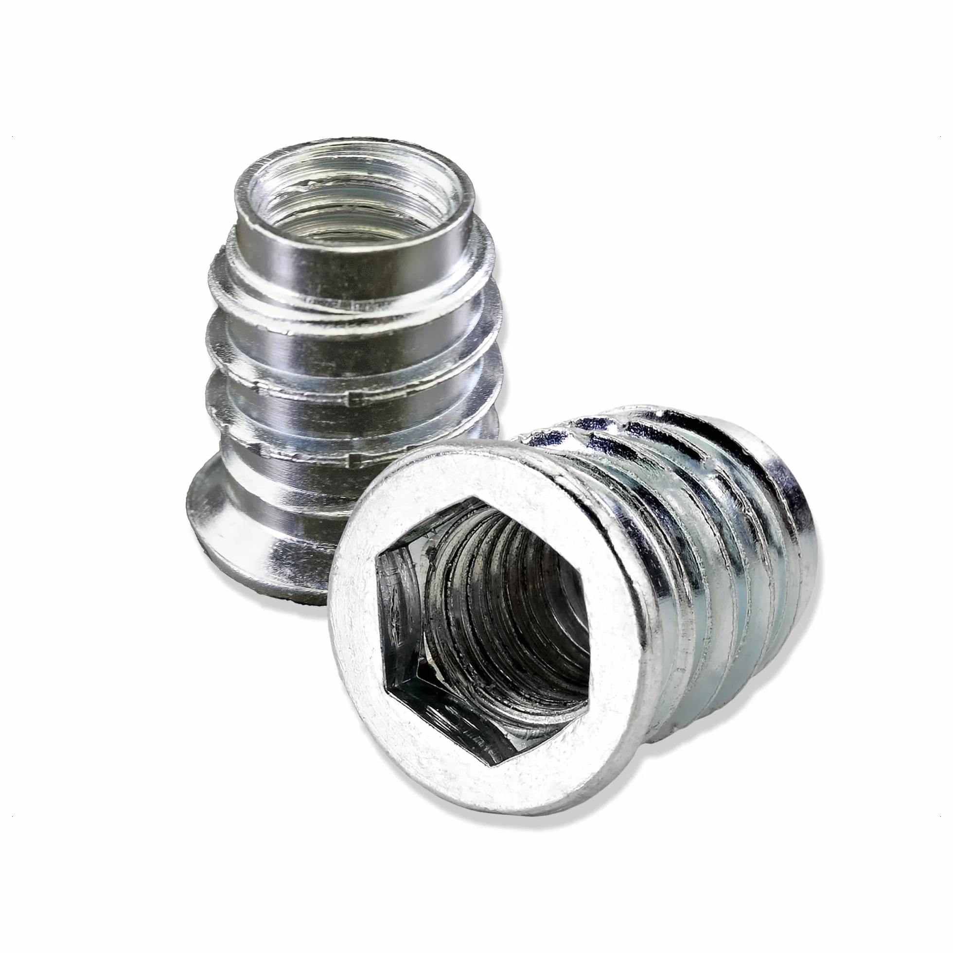 Mprofi MT® Dado Esagonale Inserti M10 x 20mm Inserti Filettati per Mobili in Legno