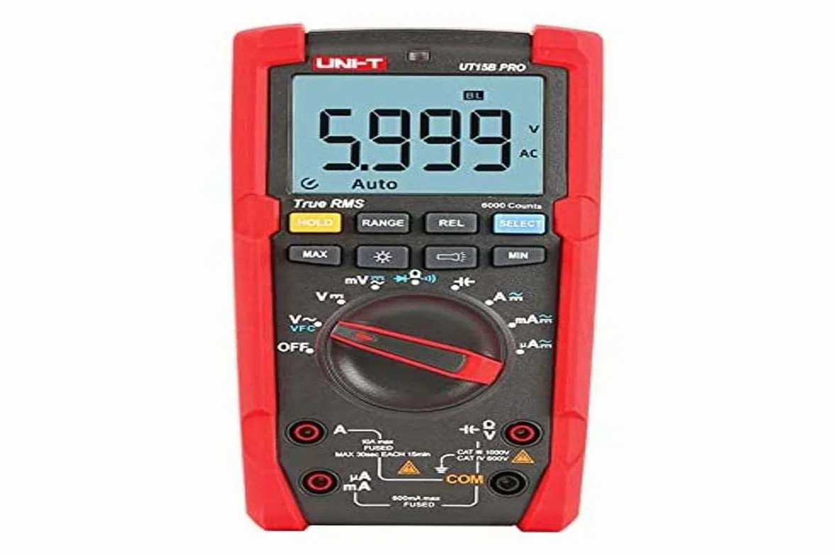 UNI-T UT15B PRO True RMS Multimetro Digitale 1000V AC/DC 10A