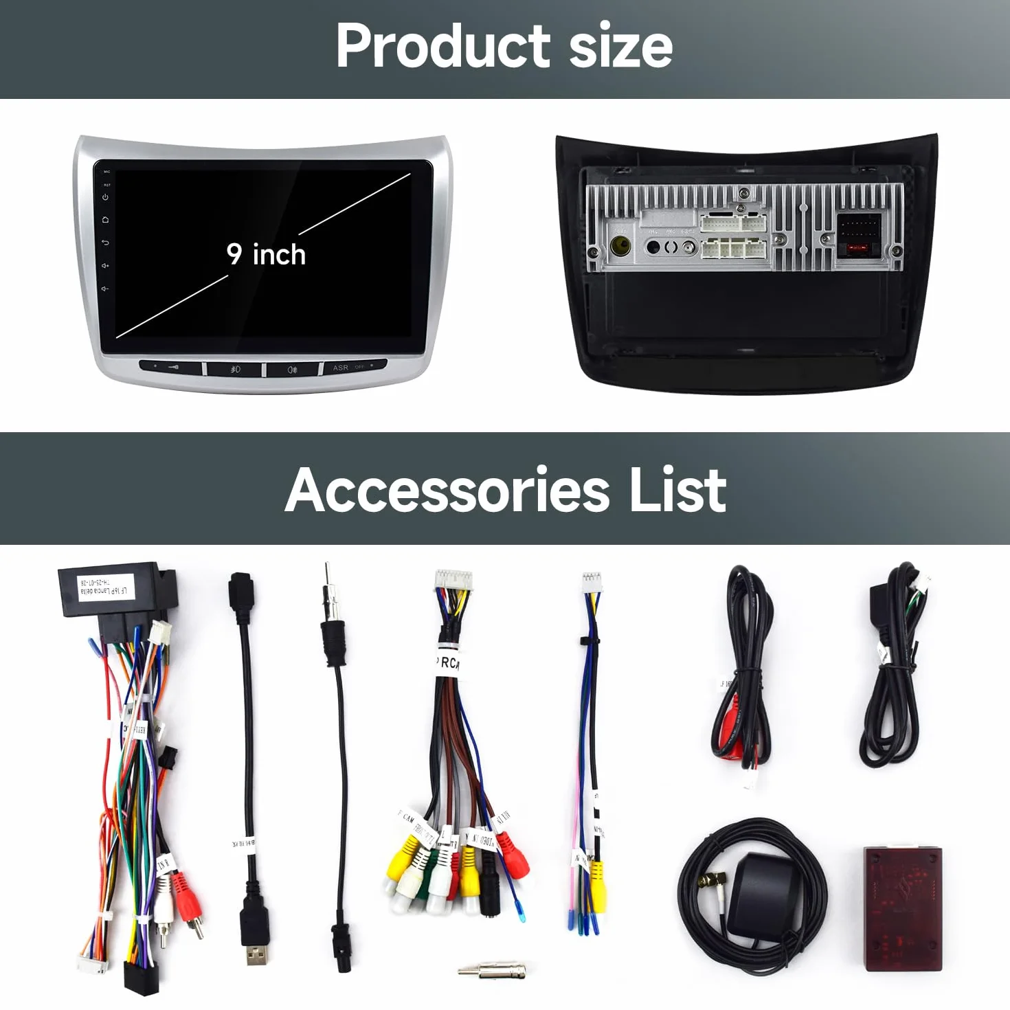 Lancia Delta [2008–2014] Autoradio CarPlay, Android Auto, 9 Pollici Touch GPS, Bluetooth, DSP, Wi-Fi, USB, Retrocamera, Playstore OCTACORE 4GB RAM 32GB ROM