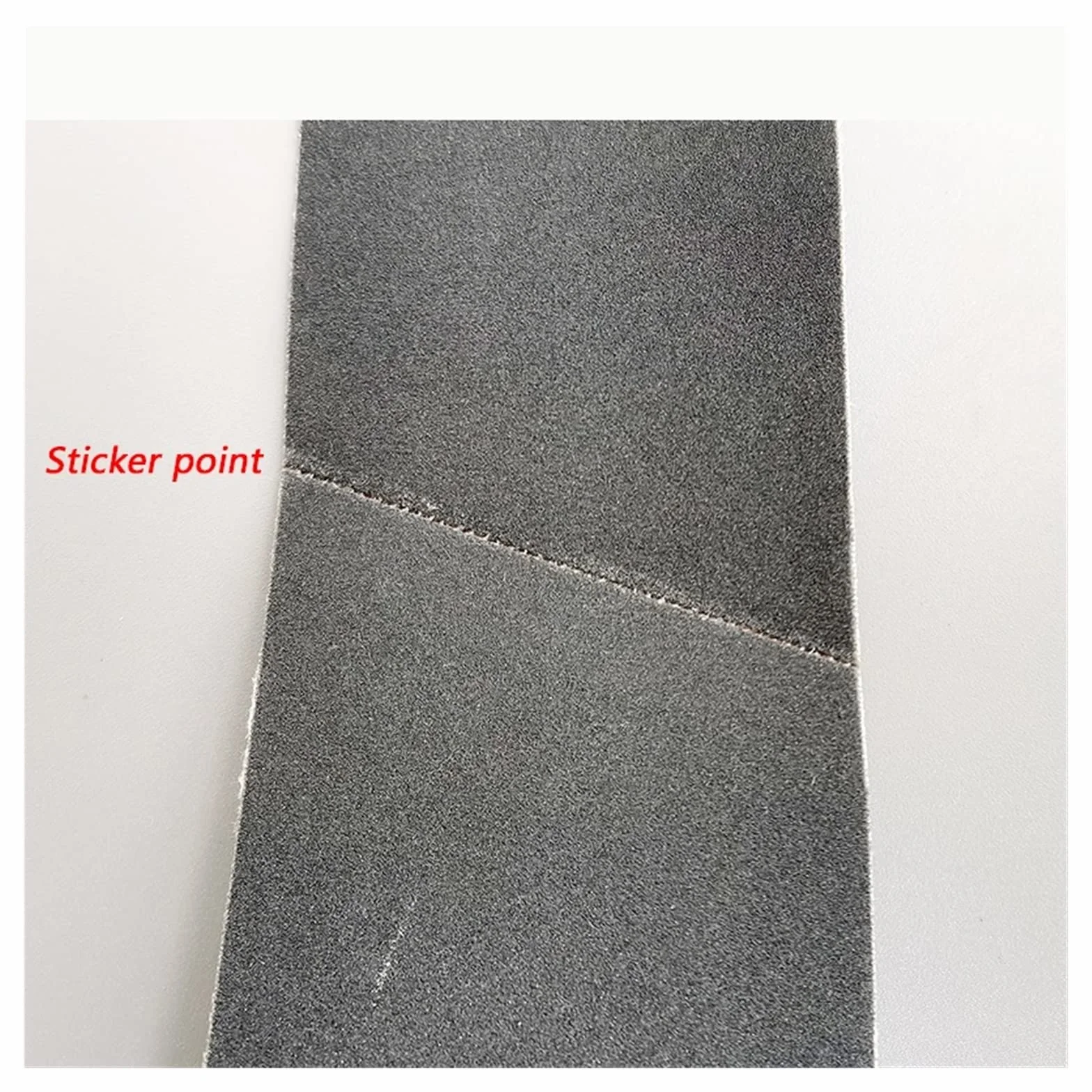 5 pezzi di nastro abrasivo for lucidatura dei metalli 50 x 1800 mm, nastro abrasivo al carburo di silicio 2" x 71" doppio uso asciutto bagnato P60-320(60 120 180 240 320)
