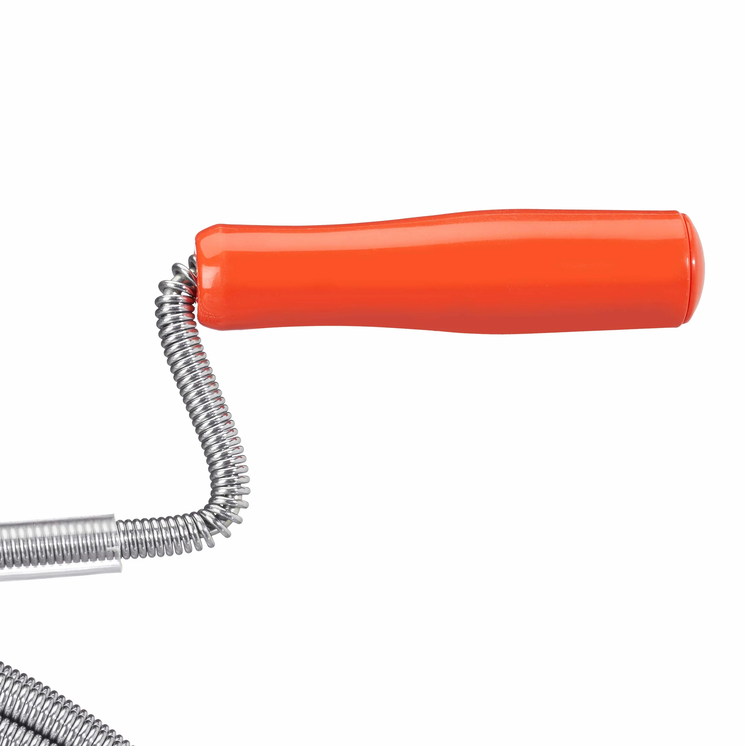 Relaxdays Sonda Pulizia Tubi di Scarico Manuale 9mm x 5m, Argento