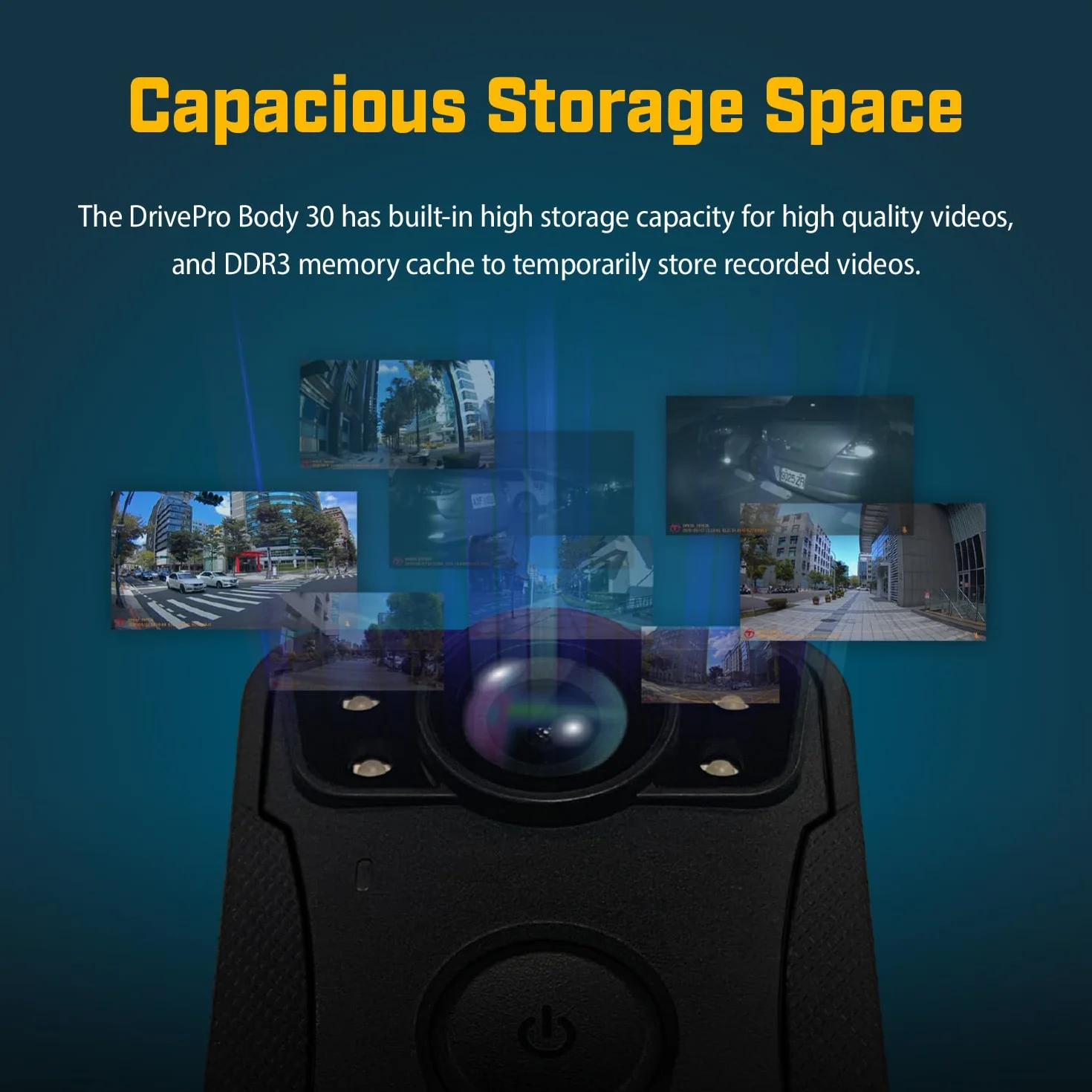 Transcend Drivepro BODY 30 Videocamera