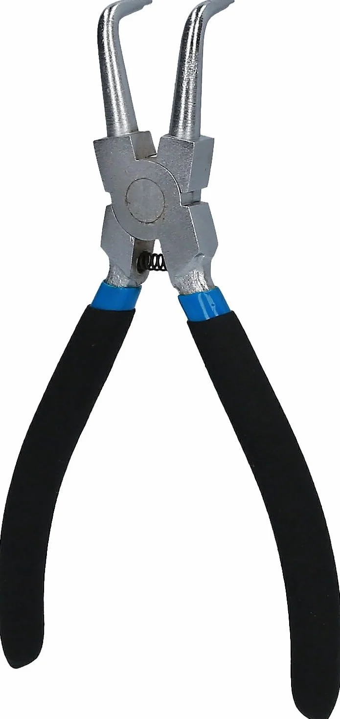 BRILLIANT TOOLS BT067004 Pinza per anelli Seeger interni piegata 175 mm