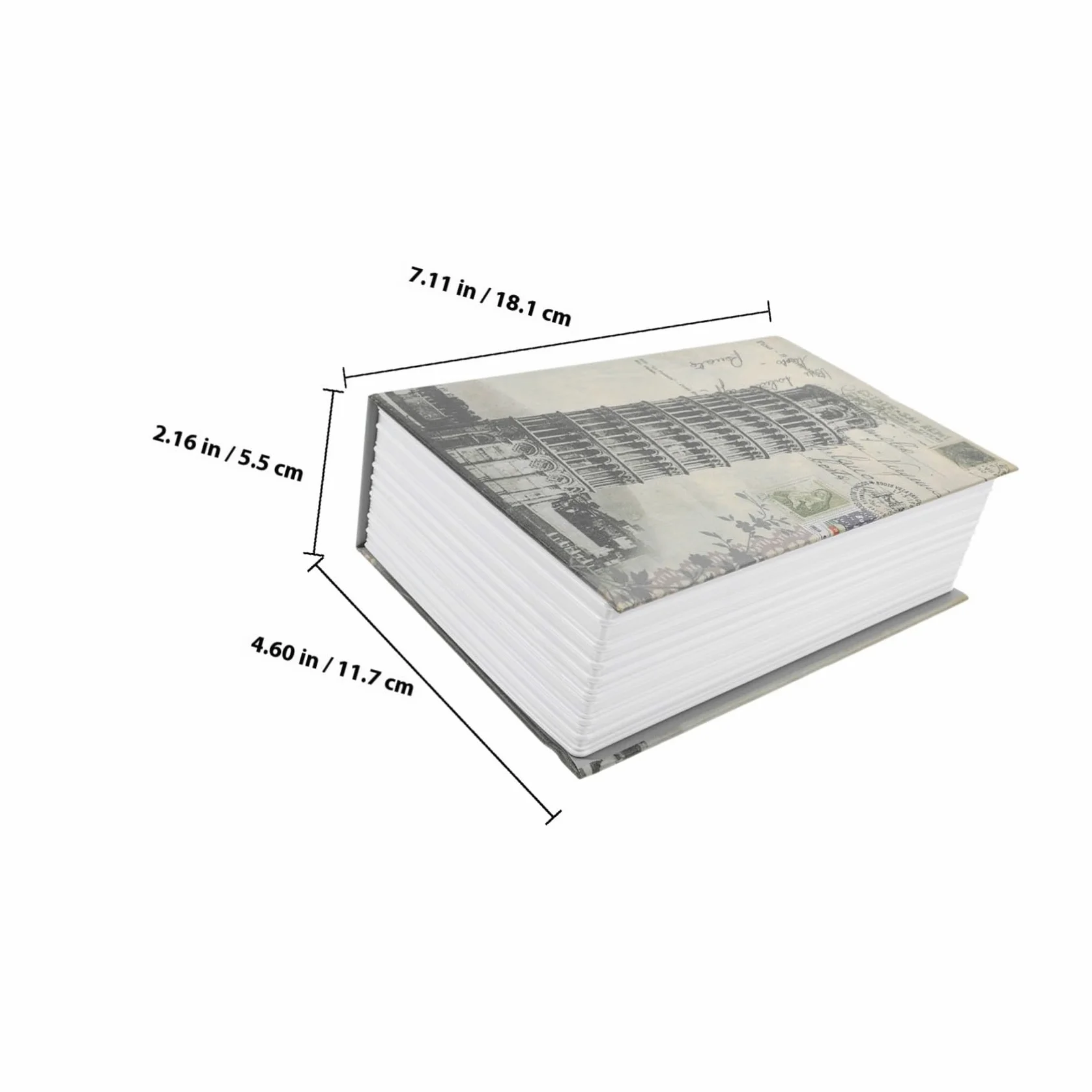 Cassaforte per Soldi a Combinazione, Libro Cassetta di Sicurezza Segreta, Scatola Serratura per Piccoli Oggetti e Documenti, Deposito Sicuro per Casa e Ufficio, Design Compatto