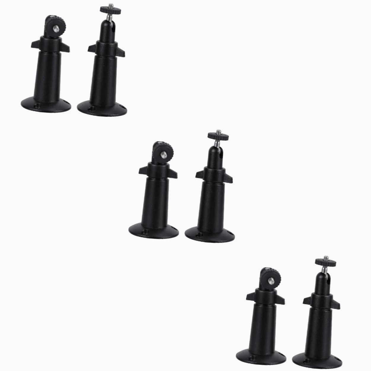 VILLCASE 3 Set Supporto Per Telecamera Supporto Da Parete Supporto Da Soffitto Supporto Per Telecamera Supporto Per Telecamera Supporto Per Telecamera Supporto Per Telecamera 2 pezzi * 3