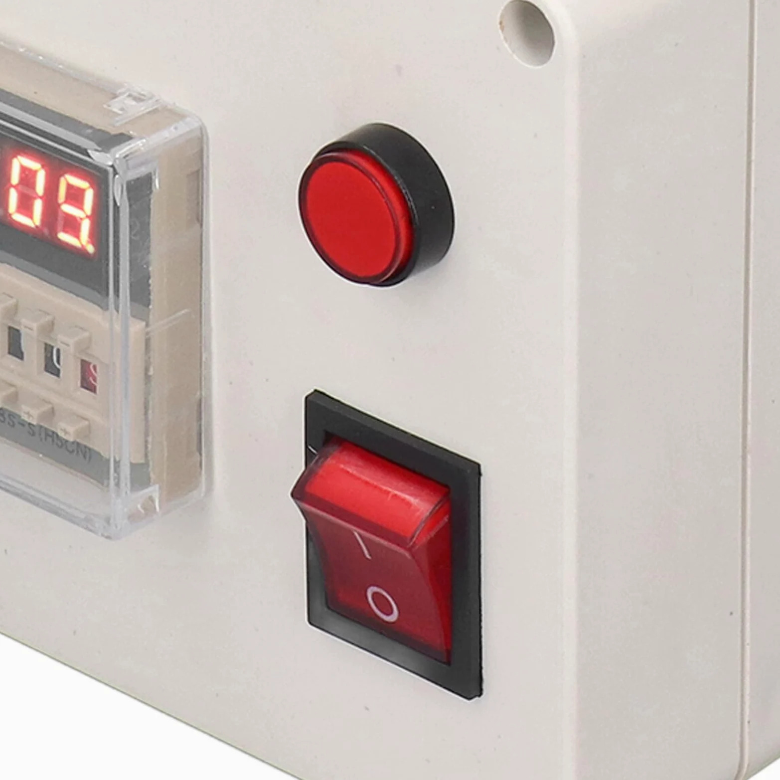 Sirena temporizzata industriale, allarme alto decibel 90-110 dB, 6 cifre | Allarme di temporizzazione del ciclo intelligente per pianificazione industriale e avvisi acustici