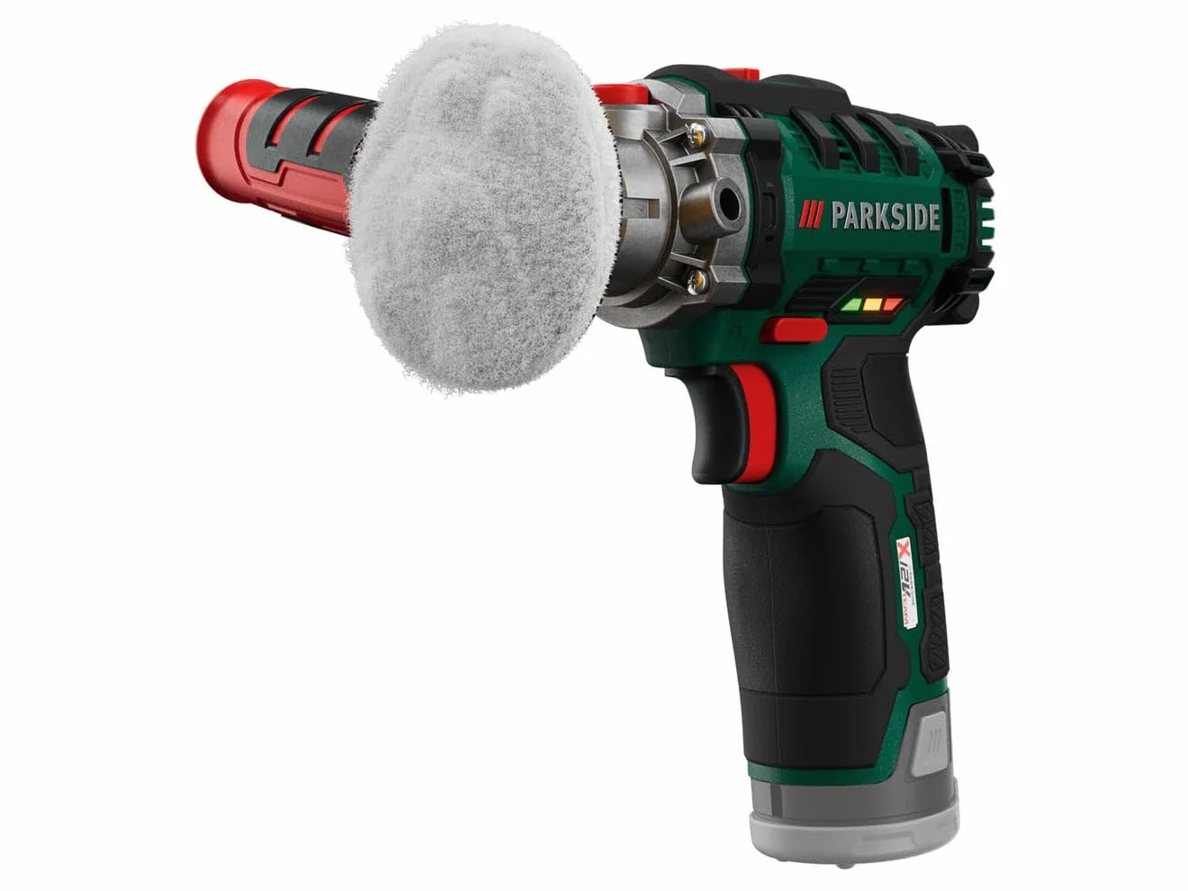 PARKSIDE PAAP 12 C3 Lucidatrice a Batteria 12V, Set Accessori Inclusi