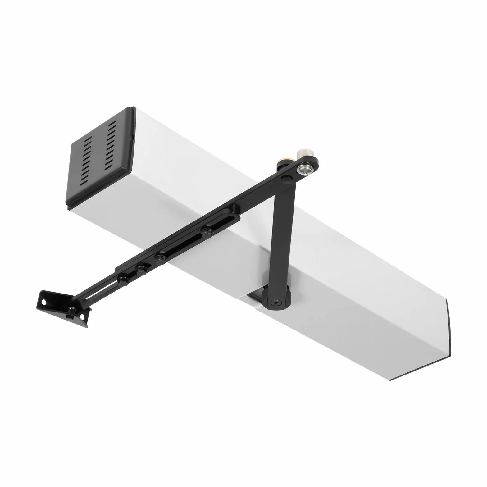 Azionamento automatico porta apriporta elettrico chiudiporta chiudiporta porta basculante con 2 interruttori disattivati cablati/wireless, angolo di apertura di 120 gradi