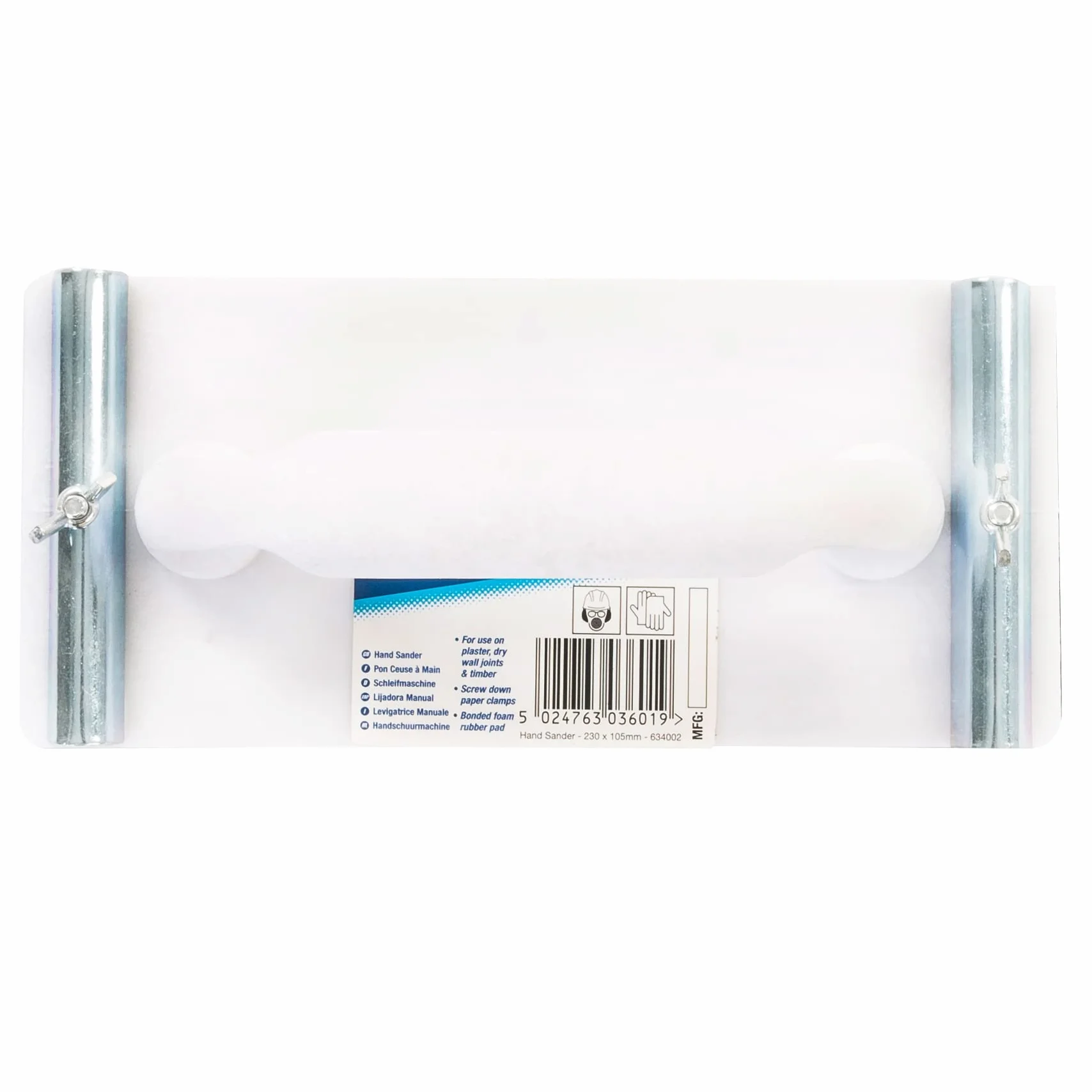 Silverline Levigatore a Mano 230 x 105 mm