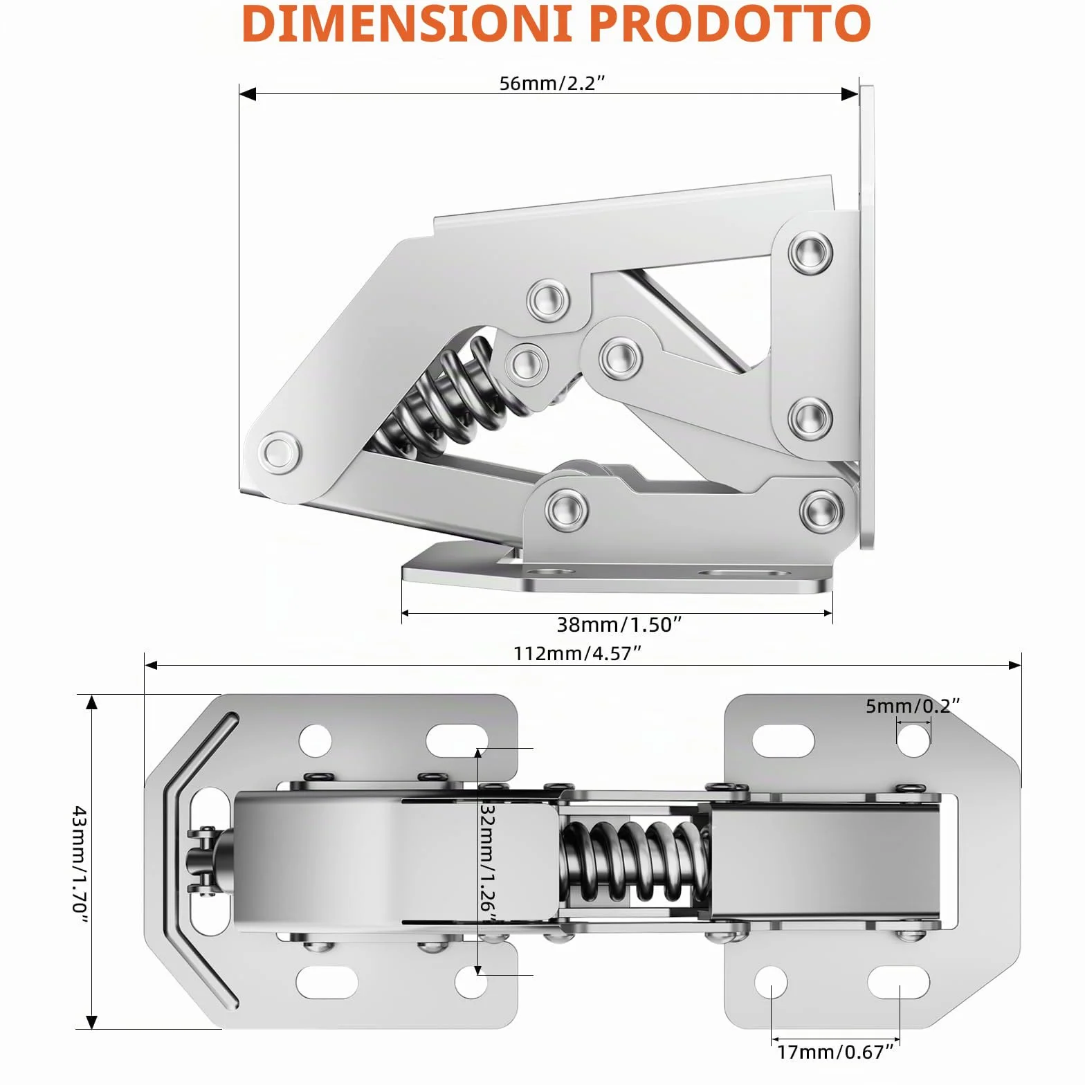 Furniware 4 cerniere Softclose a 90° per ante dell'armadio, cerniere per armadio, senza preforatura, armadio da cucina, armadio, cerniera facile da installare, cerniera per mobili con ammortizzatore