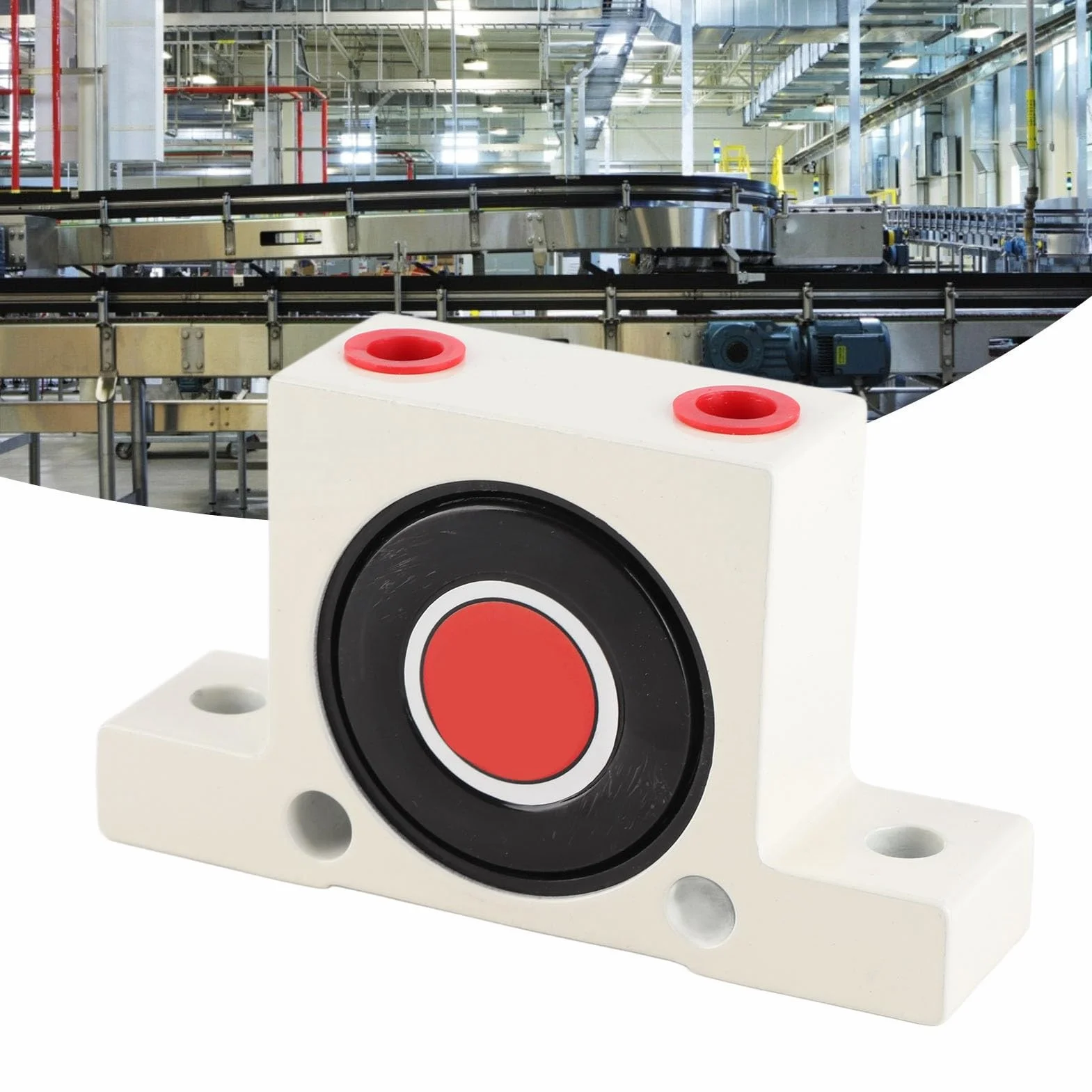 Vibratore Pneumatico a Sfera K16 Lega di Alluminio Forza 4000N Tavolo Vibrante Schermo Filtrante