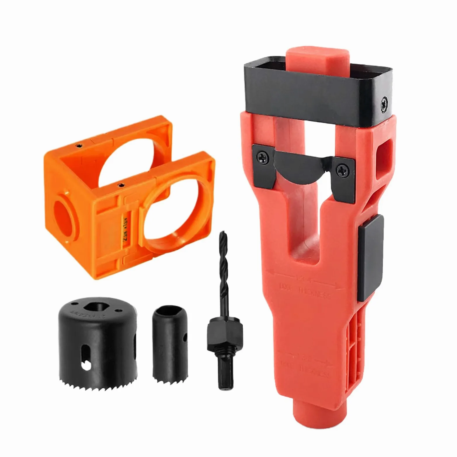 Kit Installazione Serratura Porta Ricambi Serrature Catenacci Bulloni | Dima Per Porte Strumenti E Elettrici Per Riparazioni Di Porte Interne, Esterne, Casa, Cucina E Finestre