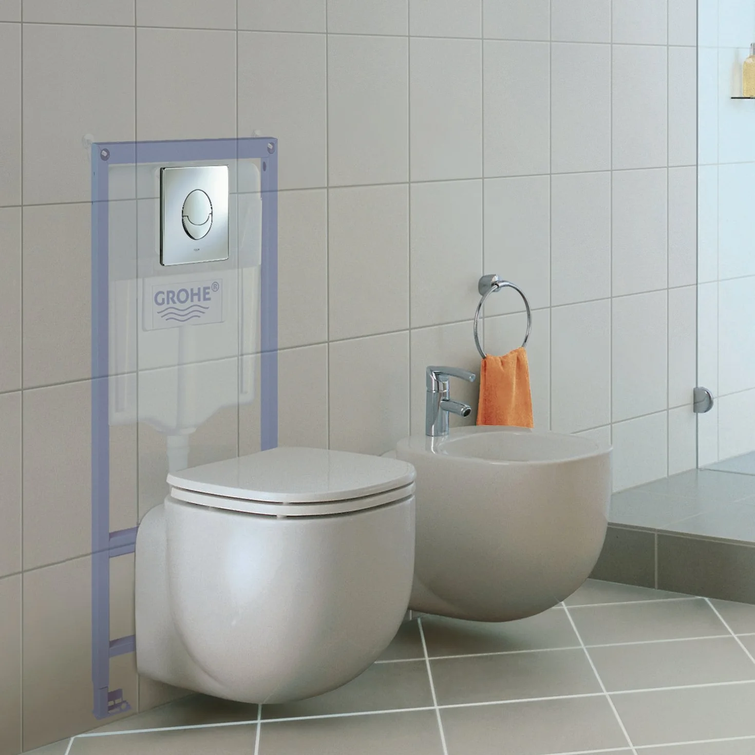 GROHE Set cisterna empotrada 3 en 1