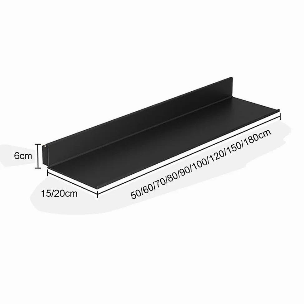 Moderni Mensole Galleggianti con Illuminazione A LED Ferro Metallo Parete Boohelf ry Detive Espositori Mensole per la Decorazione Domestica Creativo Partit Sto Sol