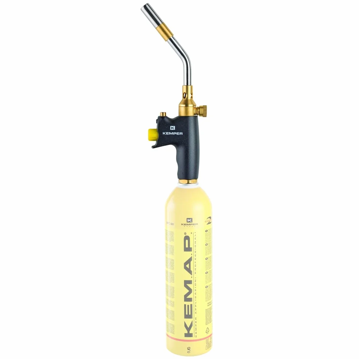 Profesjonalna lampa saldatura Valigetta Cannello + 2 bombole gazowe Kemap
