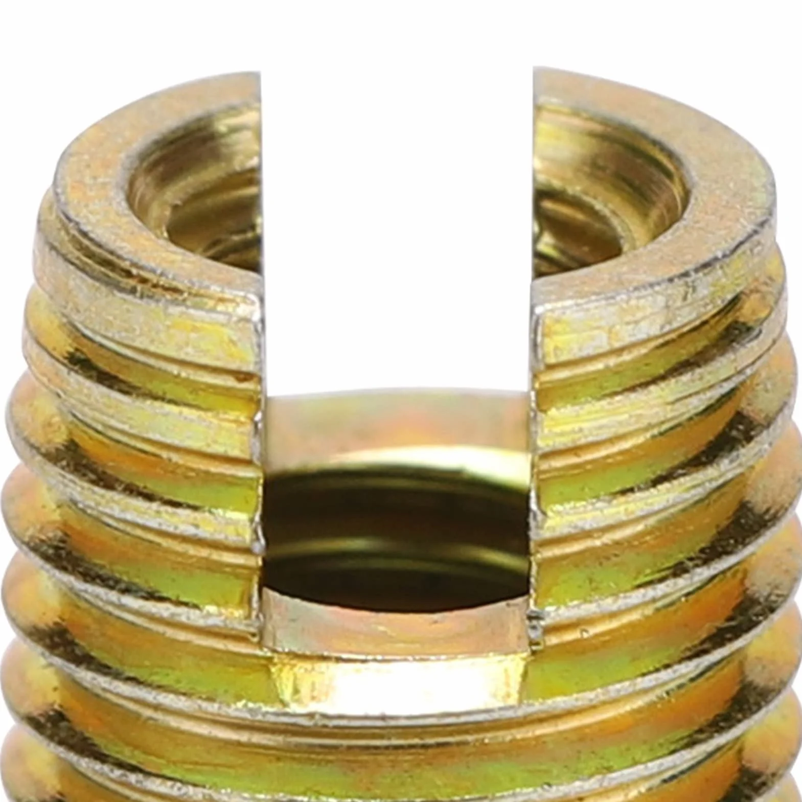 Akozon Inserto Filettato Autofilettante 20pz Inserti Filettati 302 Viti per Riparazione Viti in Acciaio al Carbonio(Inner M5*0,8 Outer M8*1,0)