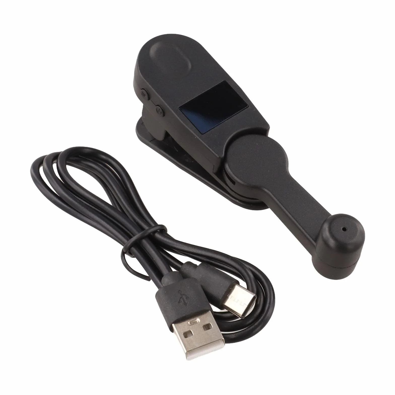 Clicker automatico ad alta velocità per cellulare e tablet, con impostazioni di cambio variabile da 1 a 198 e display digitale trasparente per operazioni di clic rapide (nero)