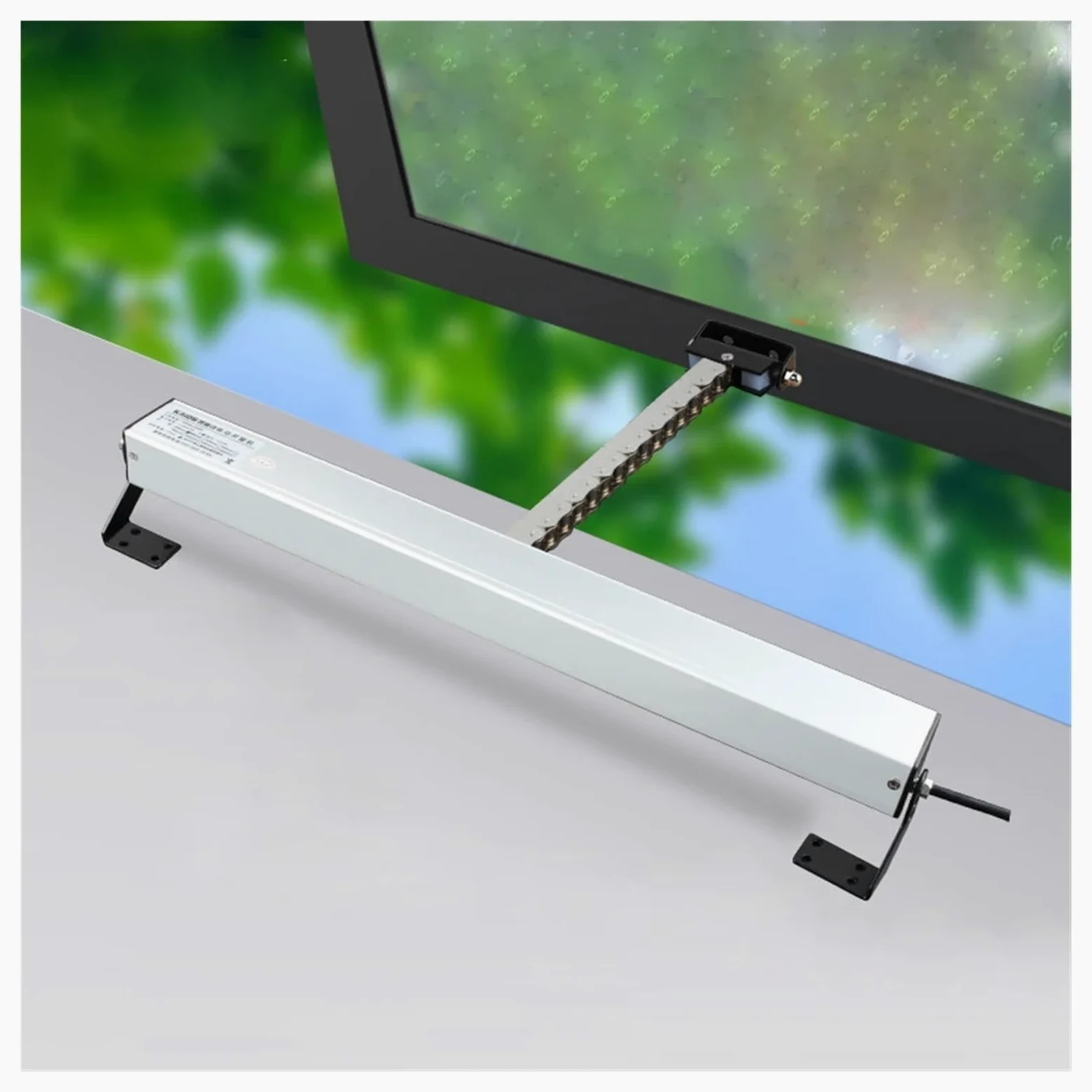 400mm 300MM 200MM Smart Home Tuya Apri finestra Tuya Attuatore a catena motorizzato Lucernario Battente(Kit7 200mm)