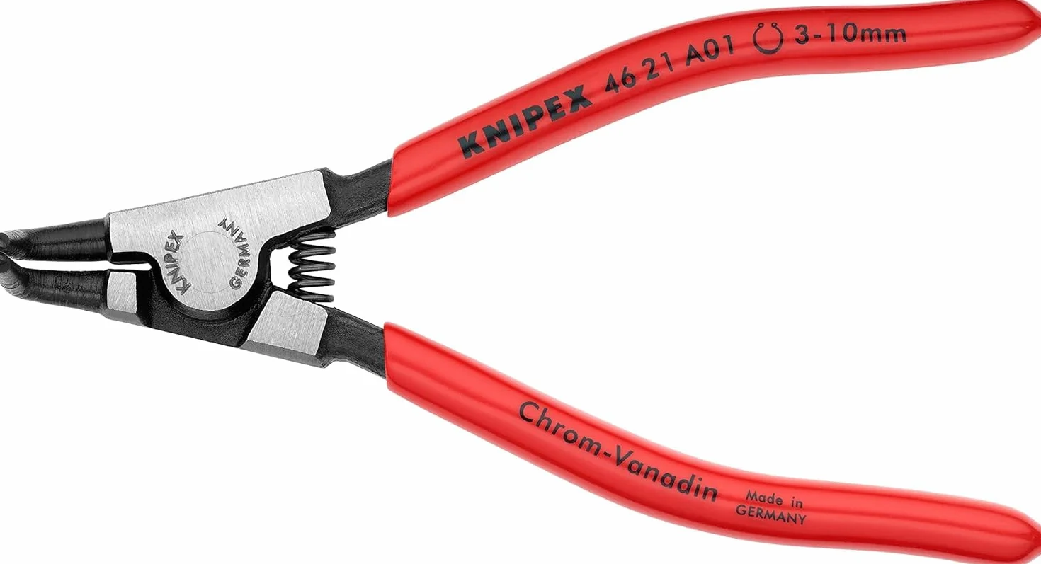 KNIPEX Pinza per anelli di sicurezza esterni su alberi 125 mm 46 21 A01