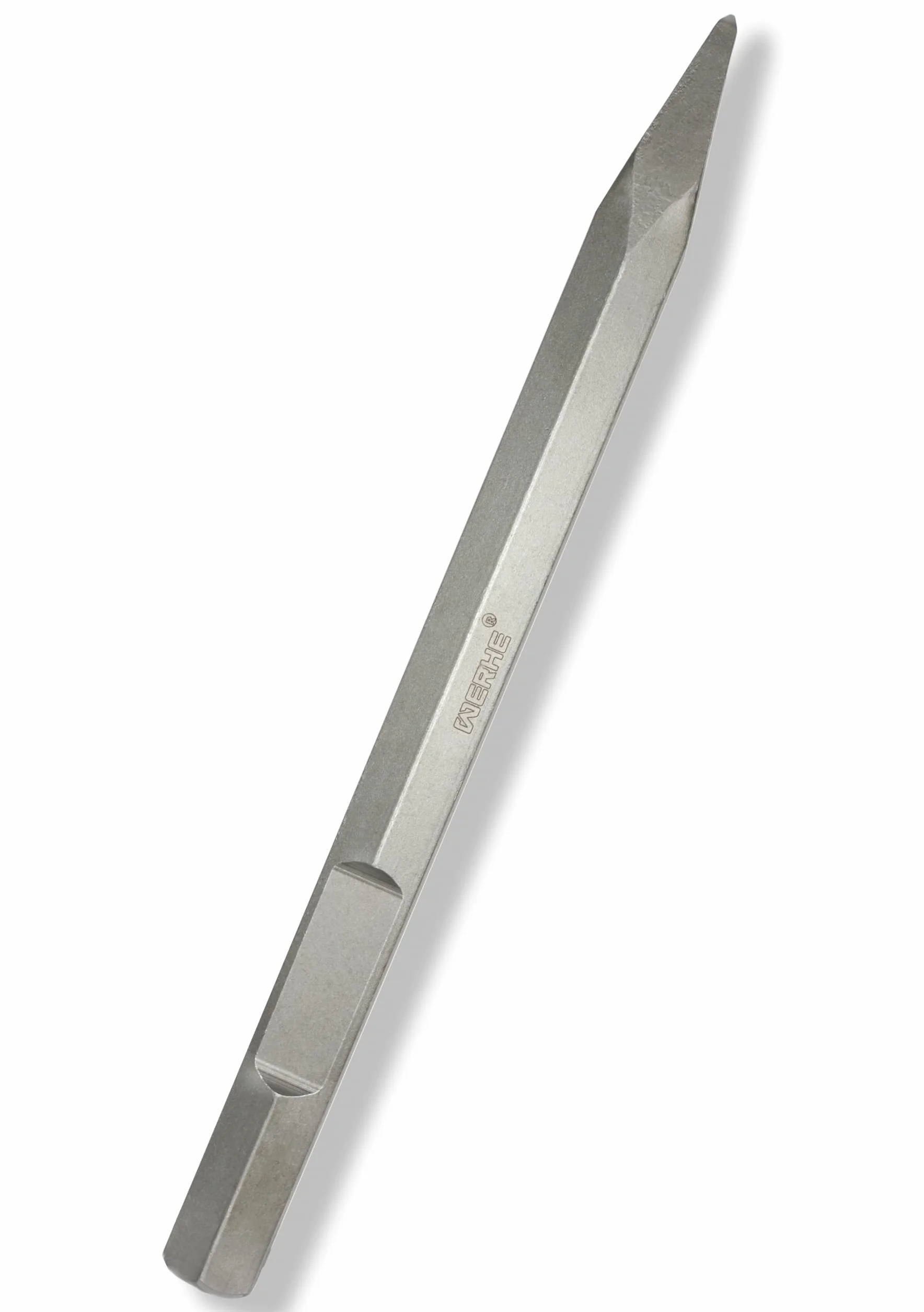 Scalpello a punta 28x400mm Acciaio robusto HEX28 per martello demolitore calcestruzzo muratura