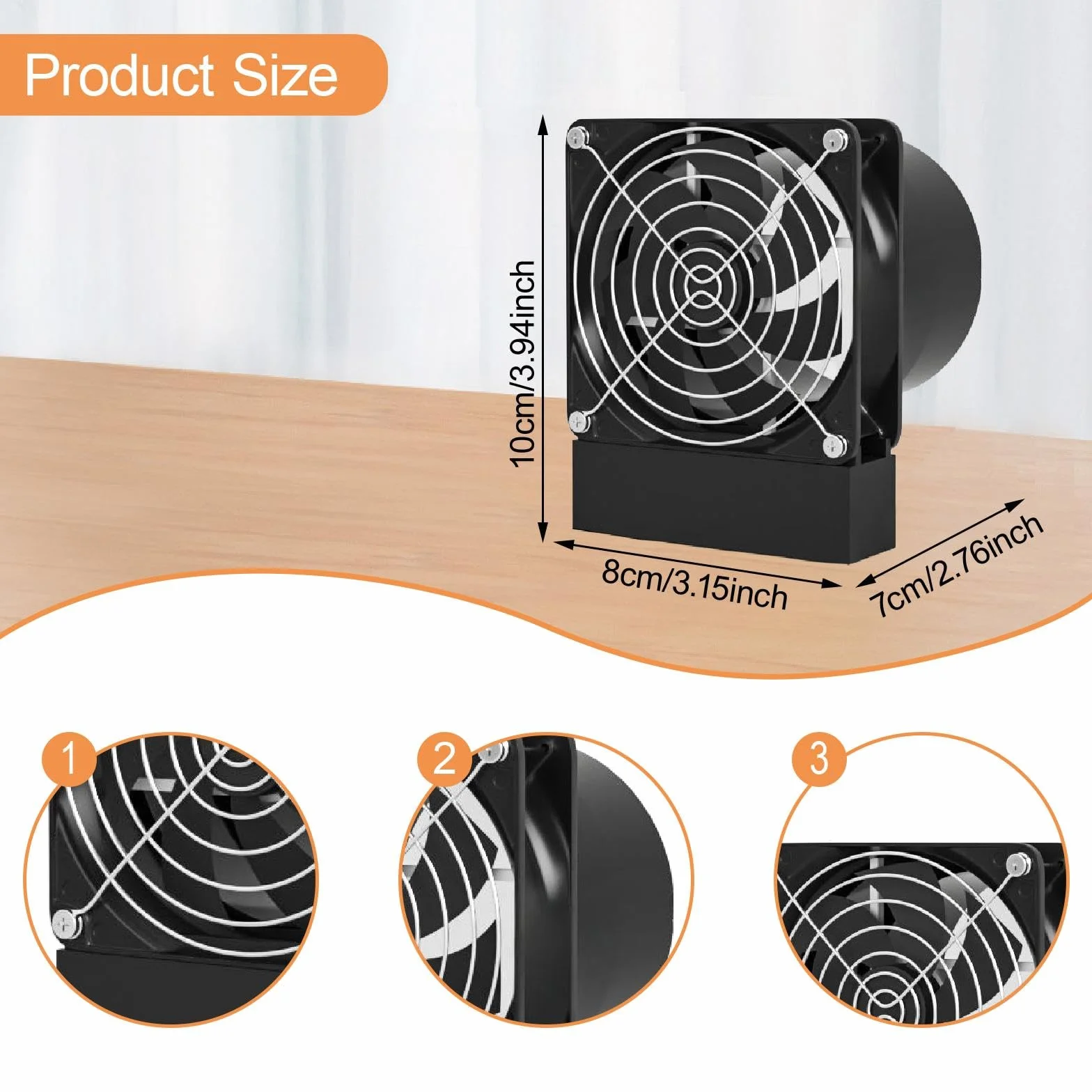 Aspiratore di Fumi per Saldatura con Tubo 100 cm, Regolabile per Casa Officina