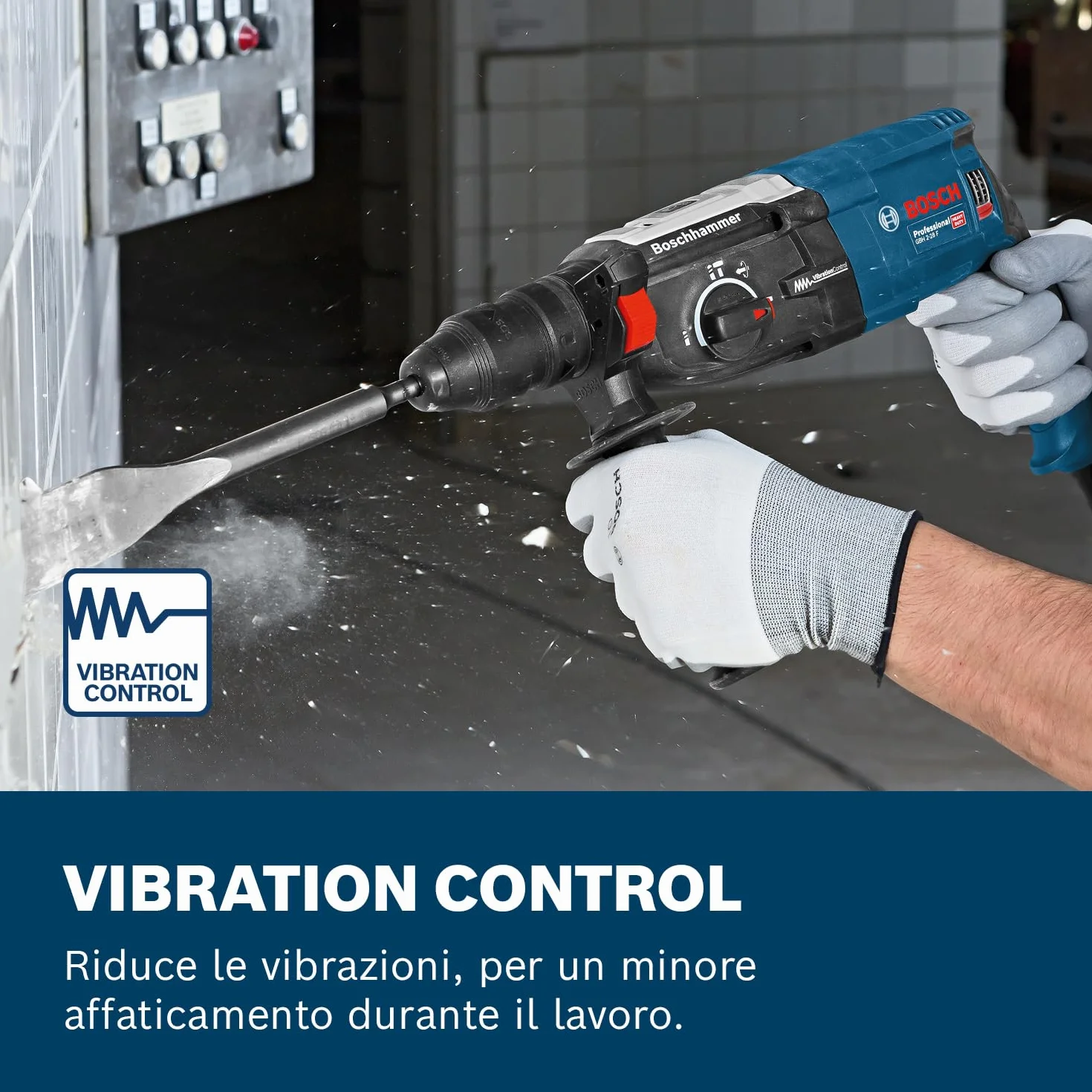 Bosch Professional GBH 2-28 Martello Perforatore SDS-Plus 880 W 28 mm Valigetta