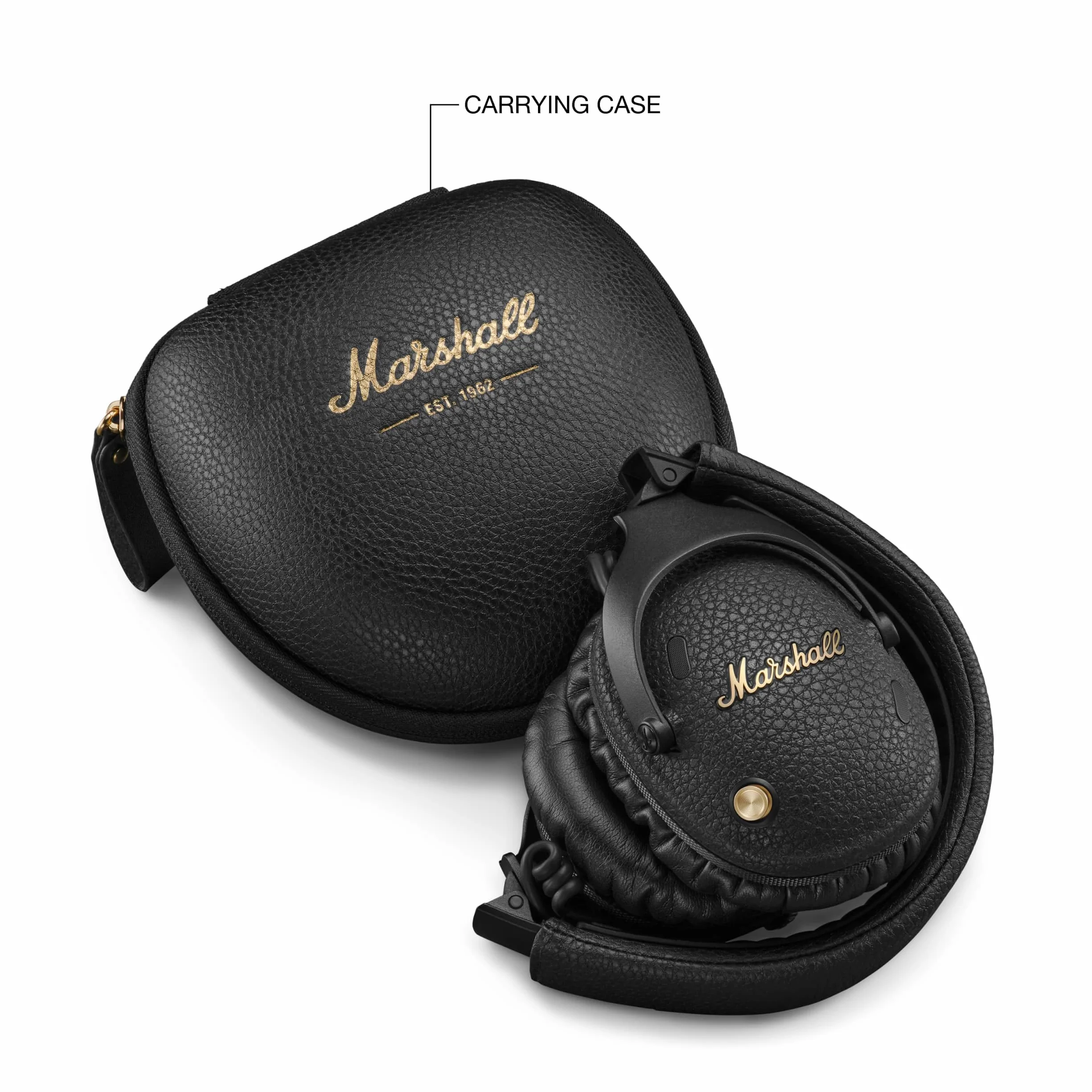 Marshall Monitor III ANC Cuffie di cancellazione attiva del rumore Wireless Bluetooth, 70 ore di riproduzione - Nero