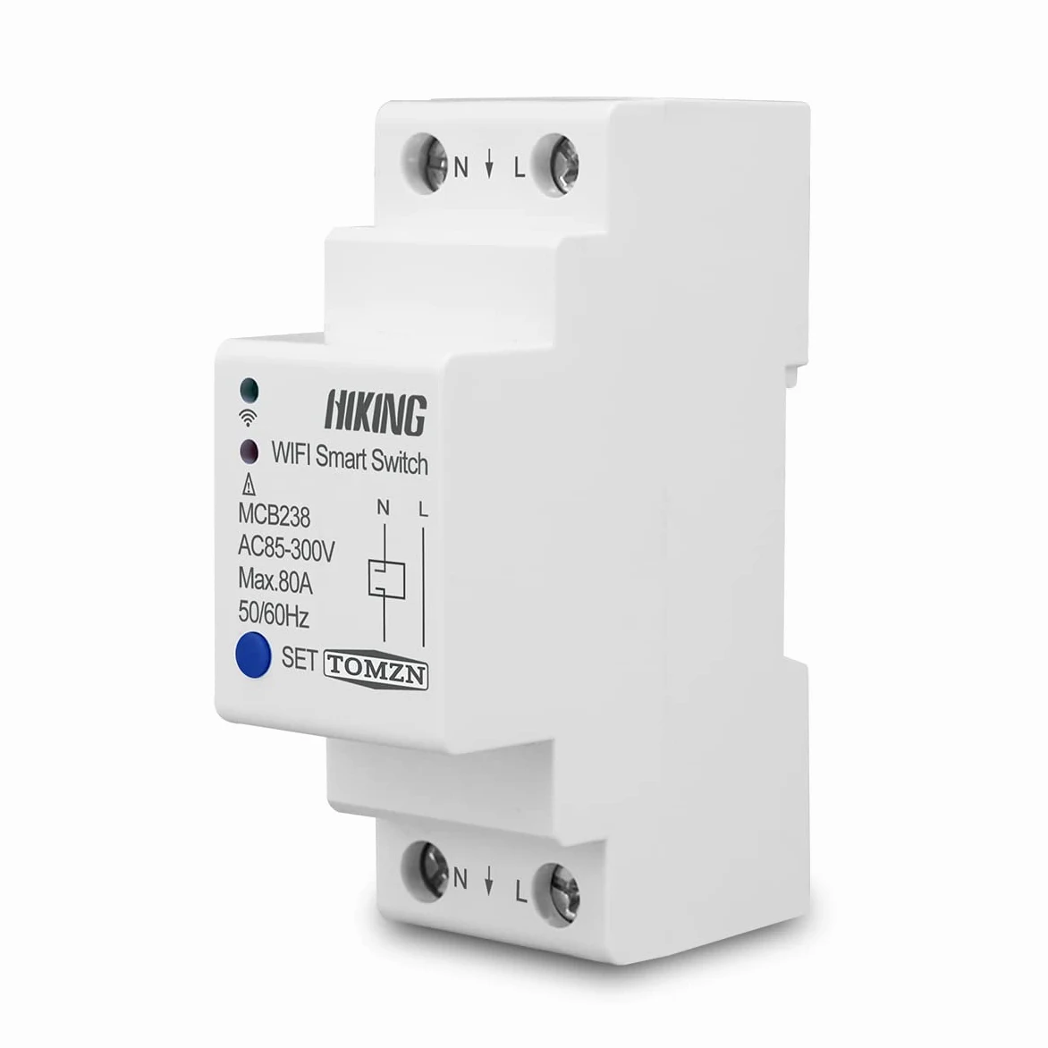 Interruttore Magnetotermico Differenziale Telecomando interruttore intelligente 80A 2P Din Wifi
