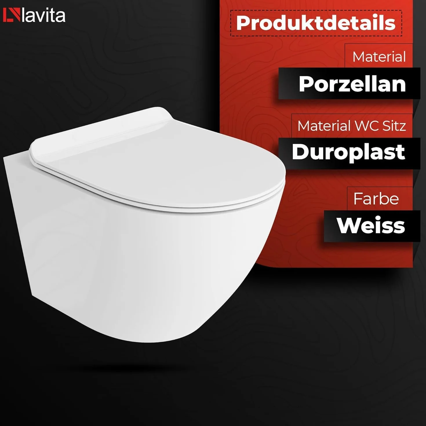 Grohe Elemento zestaw WC: piastra a leva cromata, lavabo Sofi bez obrzeża, sedile WC z cichym domykiem, wspornik ścienny