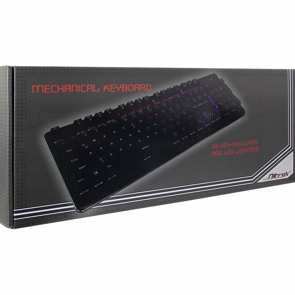 INTER TECH TECLADO (ALEMAN) NITROX NK-2000ME