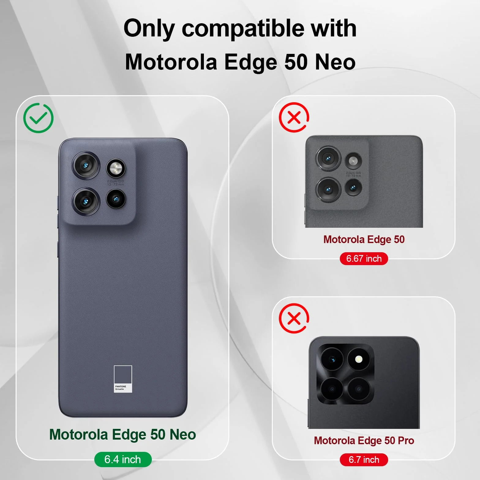Cover per Motorola Edge 50 Neo, Custodia Antiurto Case Sottile in Silicone TPU con Fodera in Microfibra e Protezione della Fotocamera -Viola Chiaro