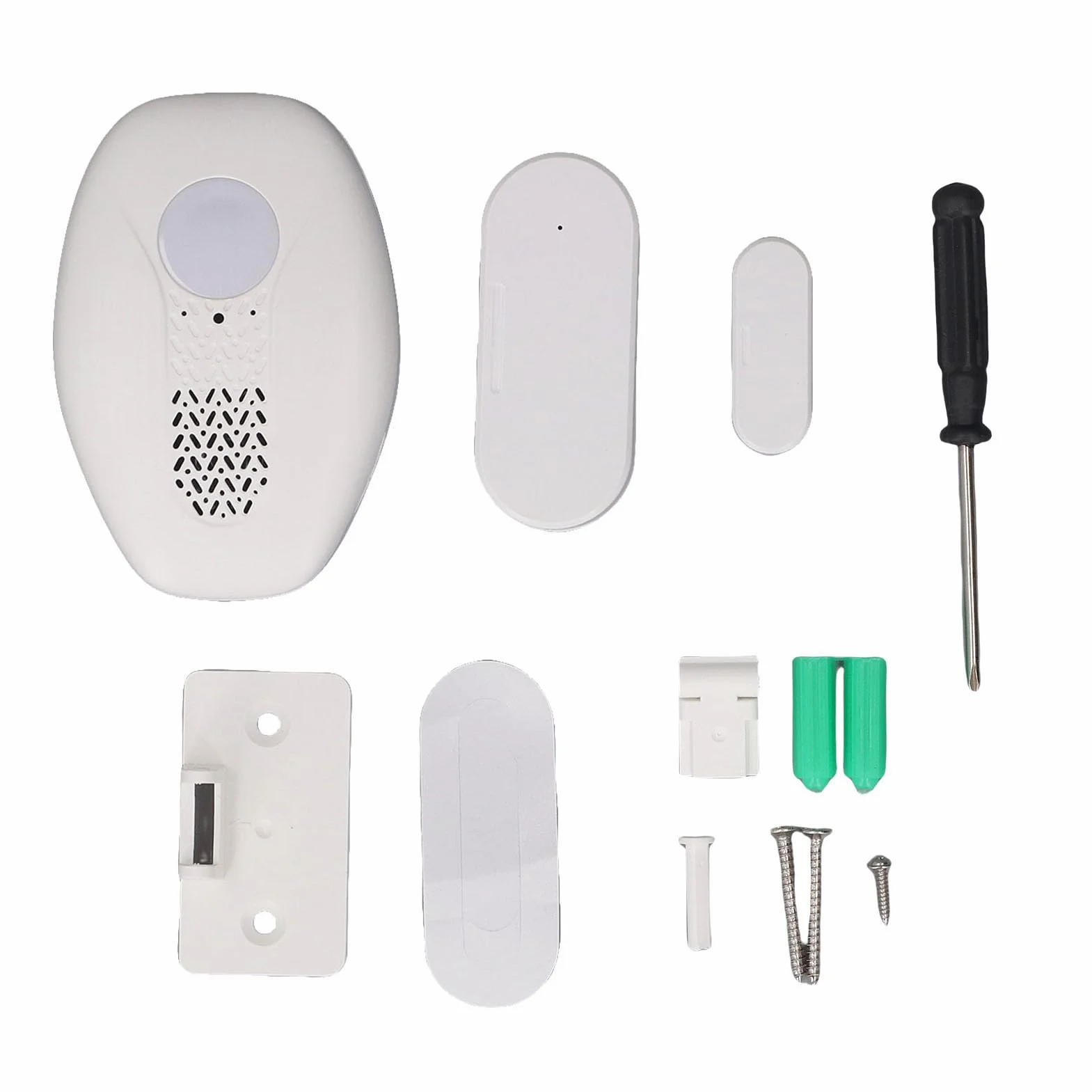 Annadue Allarme con Sensore per Porta Wireless a Lunga Distanza Design Elegante per la Sicurezza Domestica e Aziendale