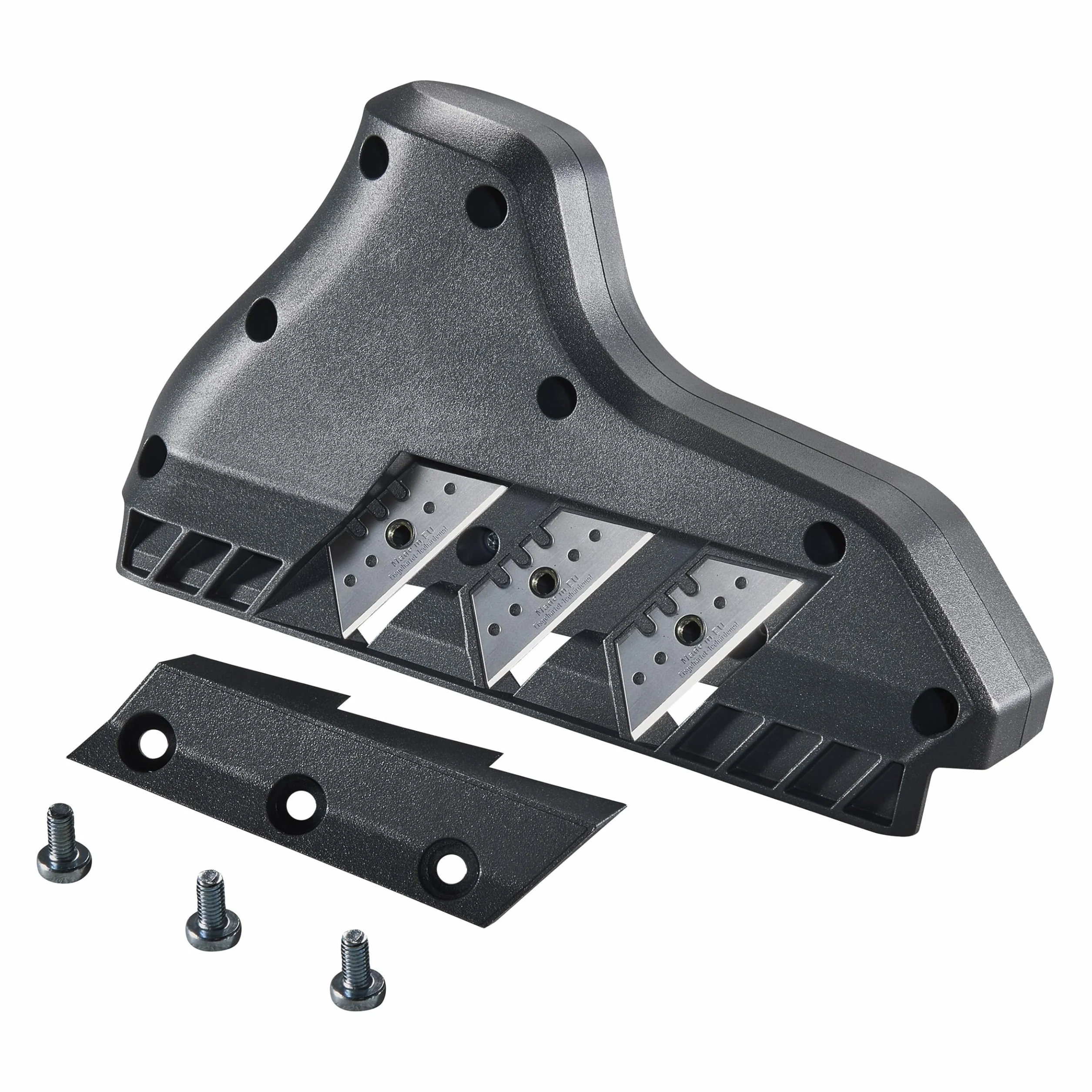 wolfcraft Pialla per Bordi a Tripla Lama 9,5 12,5 mm per Cartongesso