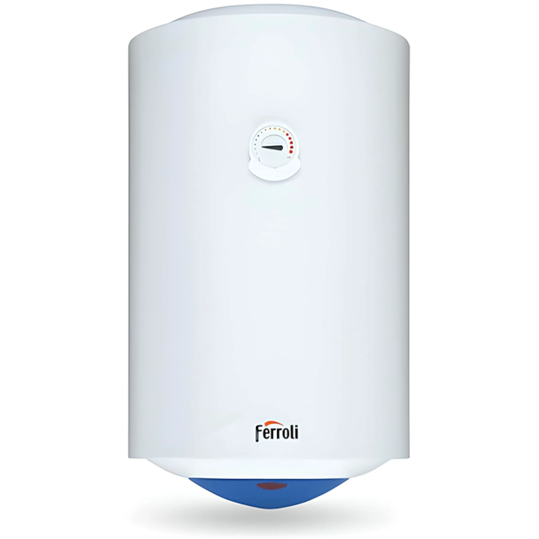 Ferroli Scaldacqua Elettrico Calypso 80VE 80 Litri Verticale, Boiler A Accumulo Con Serbatoio Smaltato, Anodo Di Magnesio E Isolamento In Poliuretano
