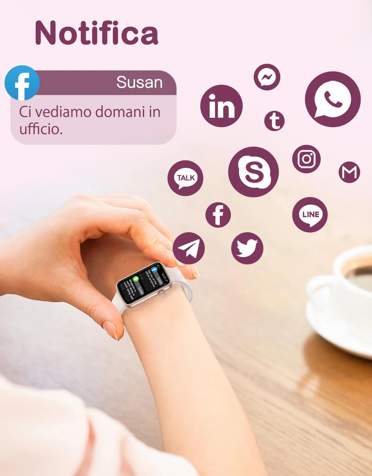 Smartwatch Donna Piccolo Elegante Orologio Fitness Display AMOLED Contapassi Cardiofrequenzimetro SpO2 Ciclo Mestruale Sonno Notifiche Impermeabile 5ATM Idee Regalo Donna per Android iOS